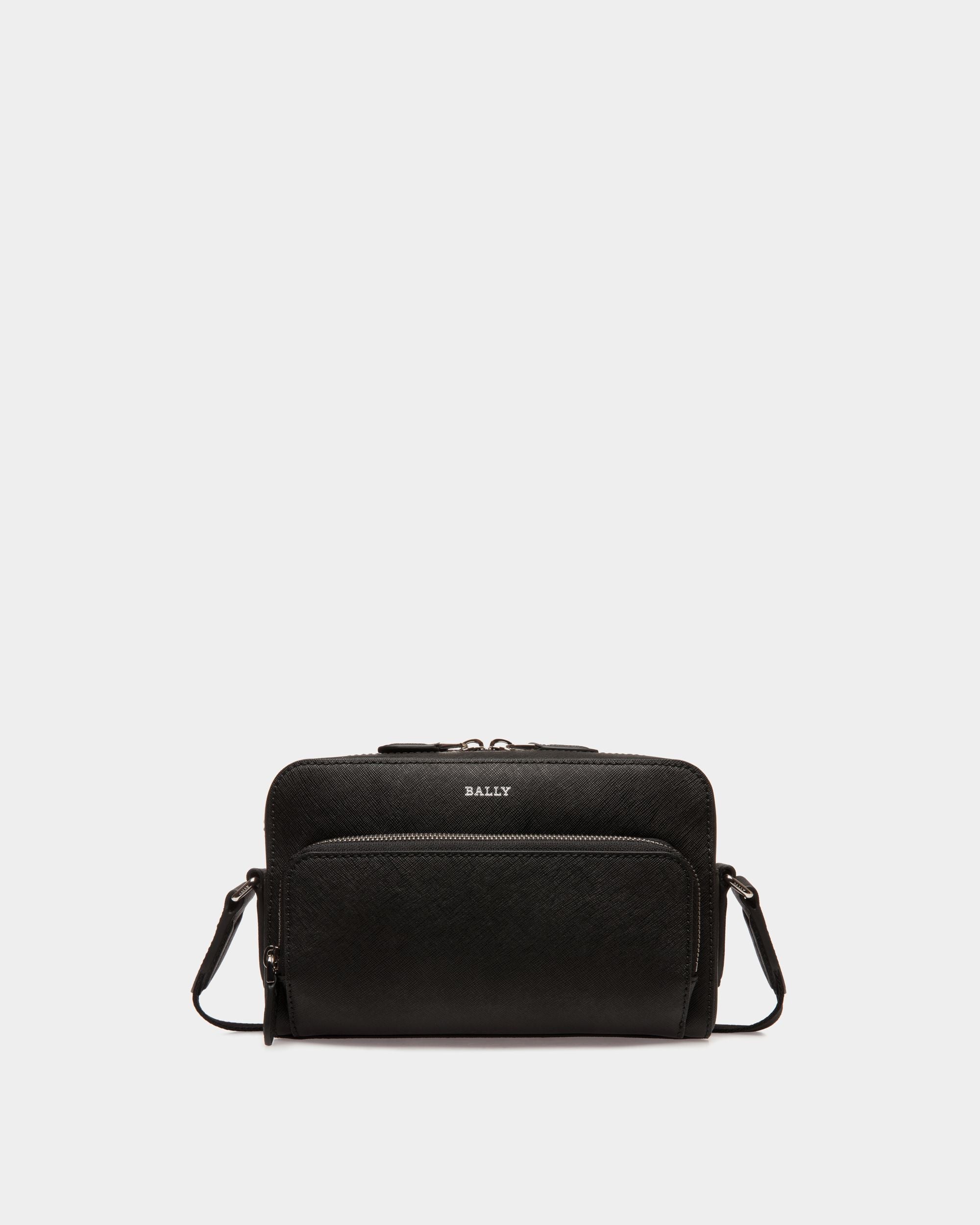 Cross Body In Black Bovine Split - Homme - Bally - 01