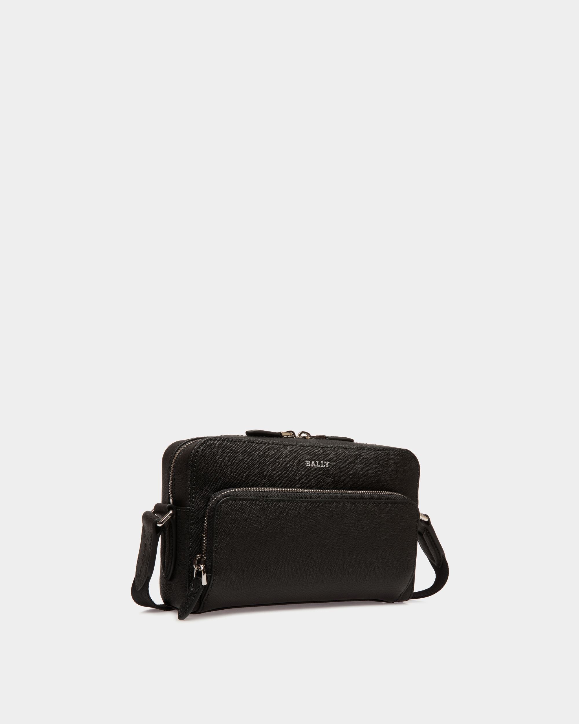 Cross Body In Black Bovine Split - Homme - Bally - 03