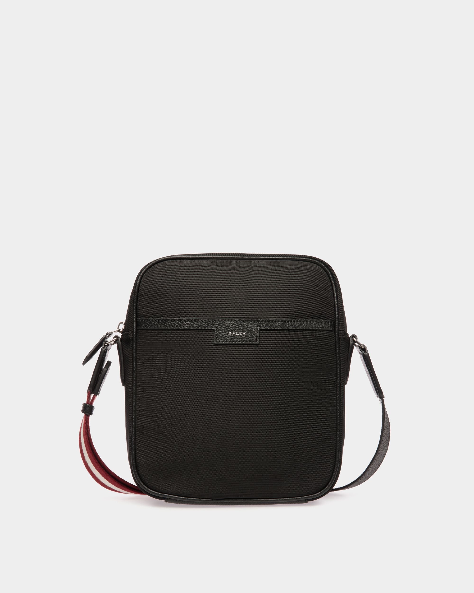 Sac À Bandoulière Code En Nylon Noir - Homme - Bally - 01