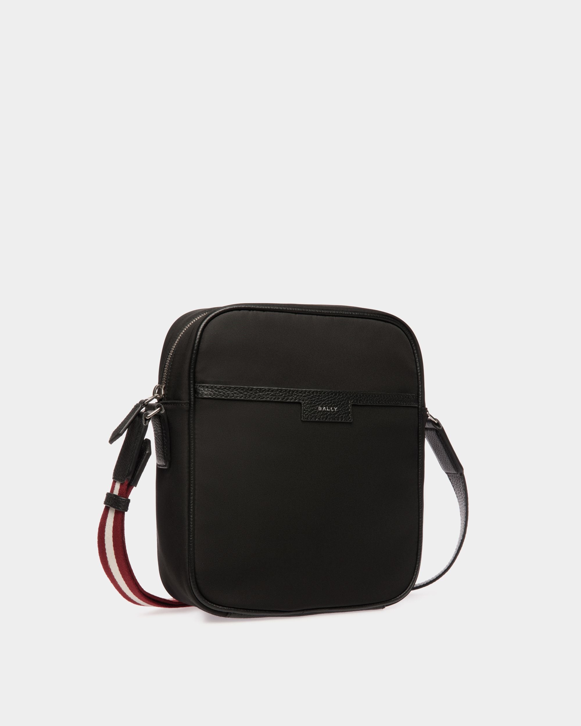 Sac À Bandoulière Code En Nylon Noir - Homme - Bally - 03