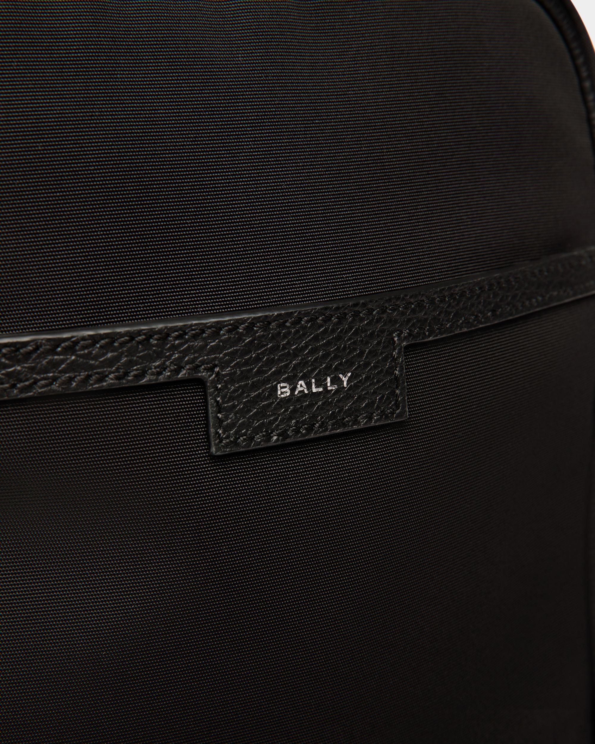 Sac À Bandoulière Code En Nylon Noir - Homme - Bally - 04
