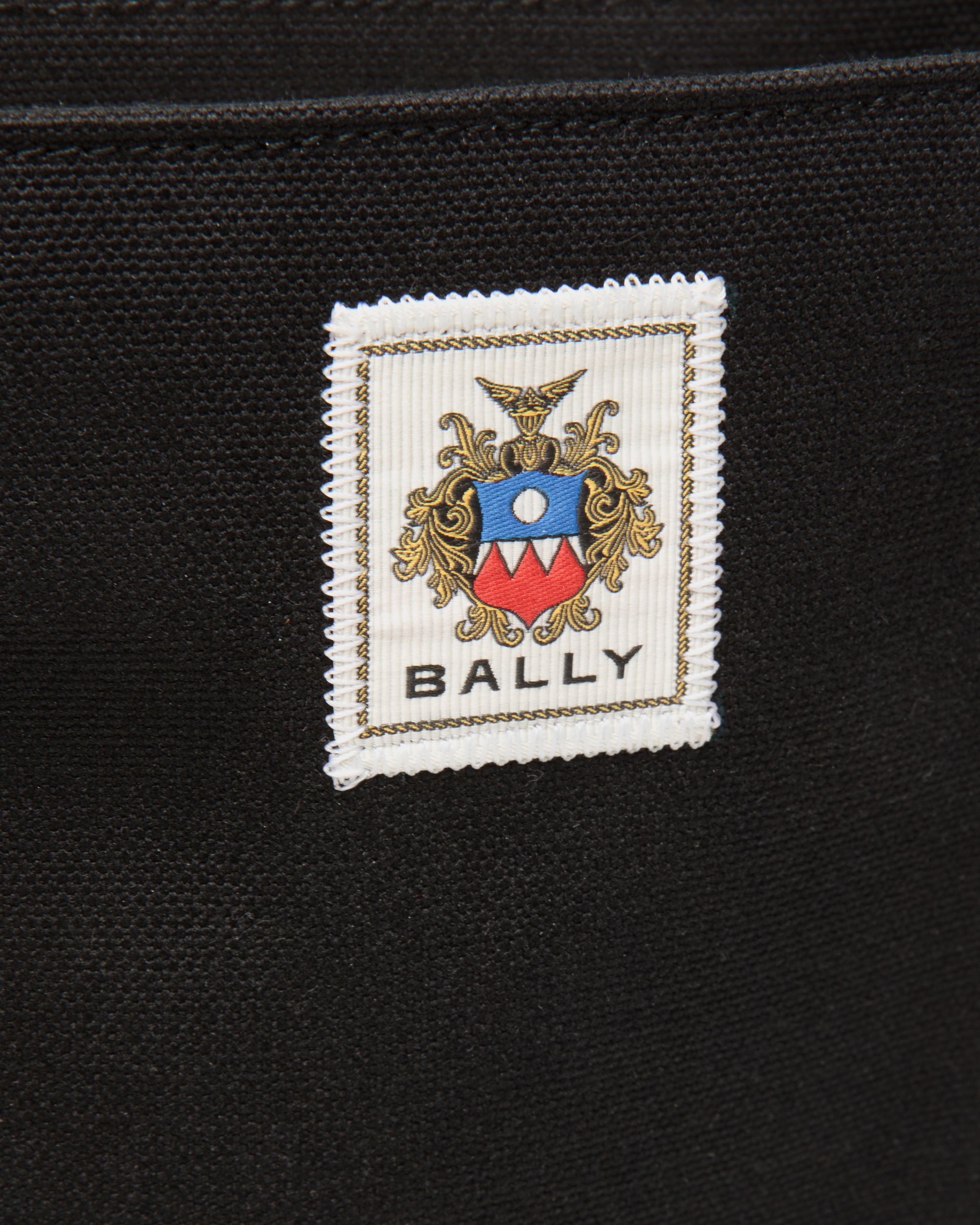 Sac À Bandoulière Easy Bally En Toile De Coton Noire - Homme - Bally - 05