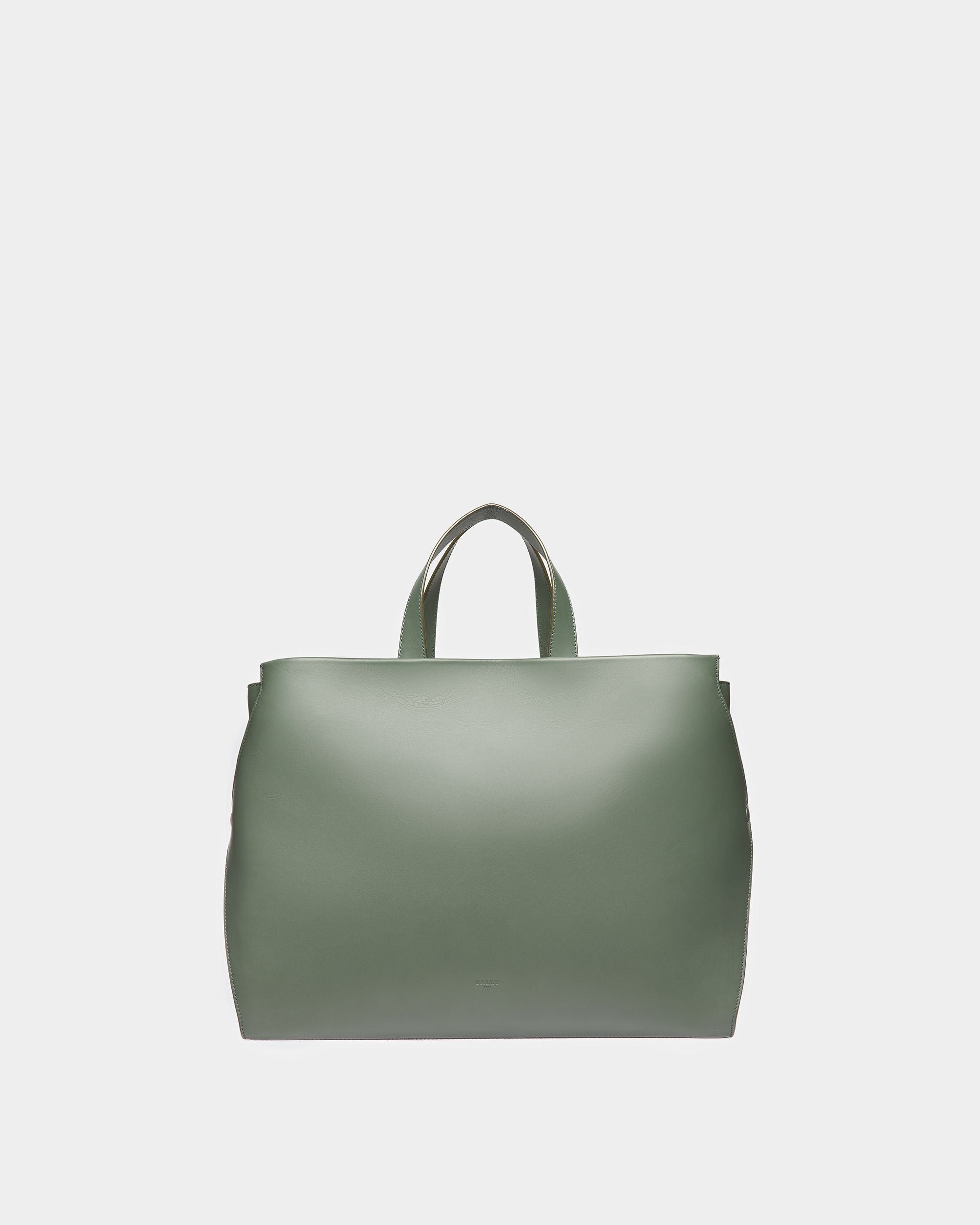 Arbona Sac Fourre-Tout En Cuir Sauge - Homme - Bally - 01