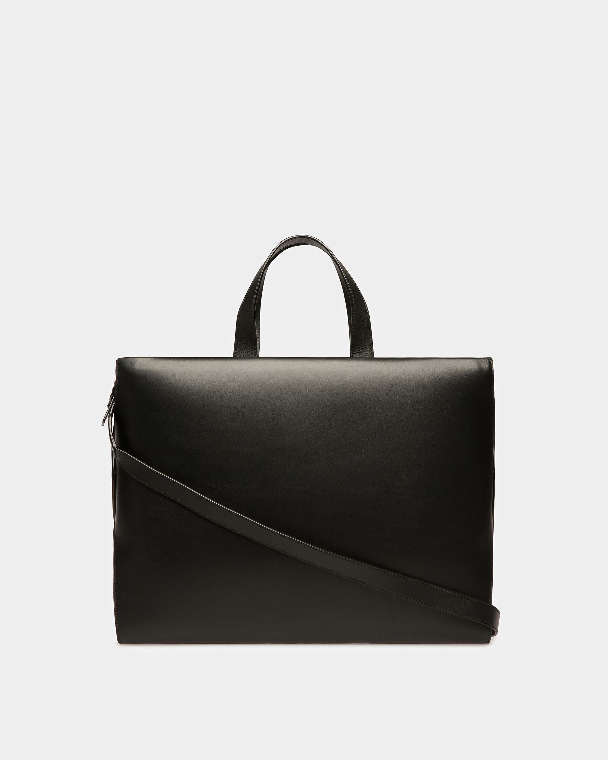 Arbona Fourre-Tout En Cuir Noir - Homme - Bally - 03