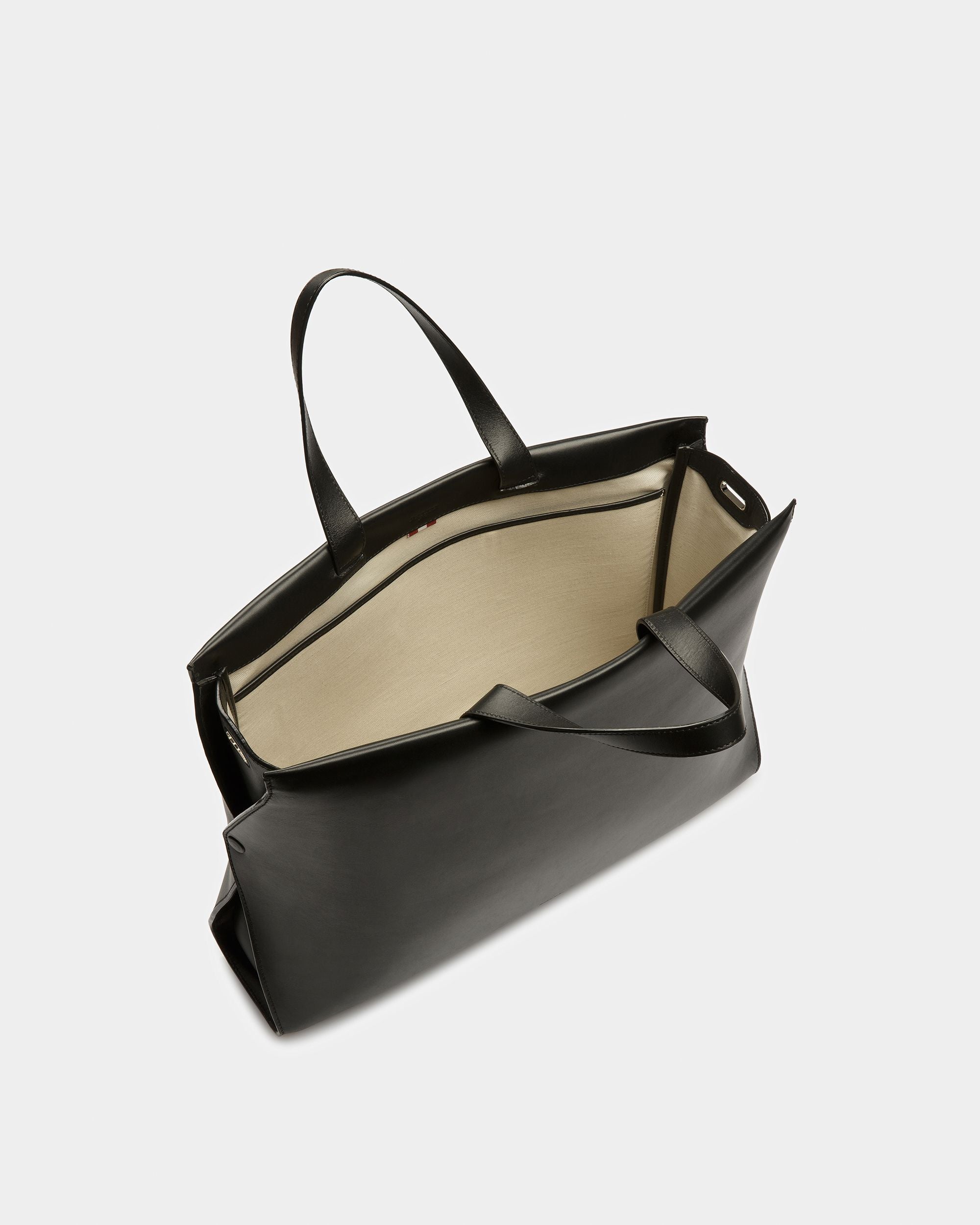 Arbona Fourre-Tout En Cuir Noir - Homme - Bally - 04