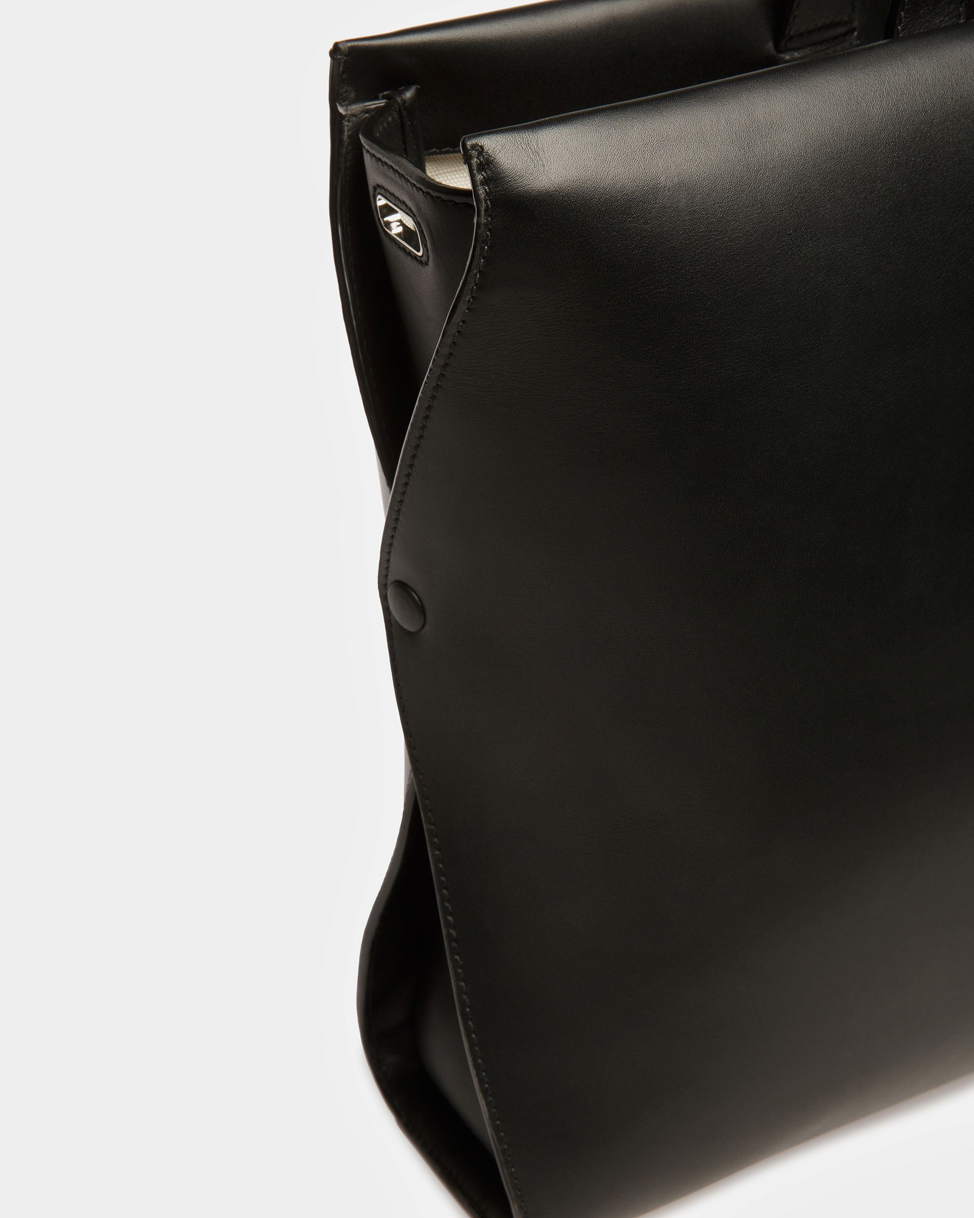 Arbona Fourre-Tout En Cuir Noir - Homme - Bally - 05