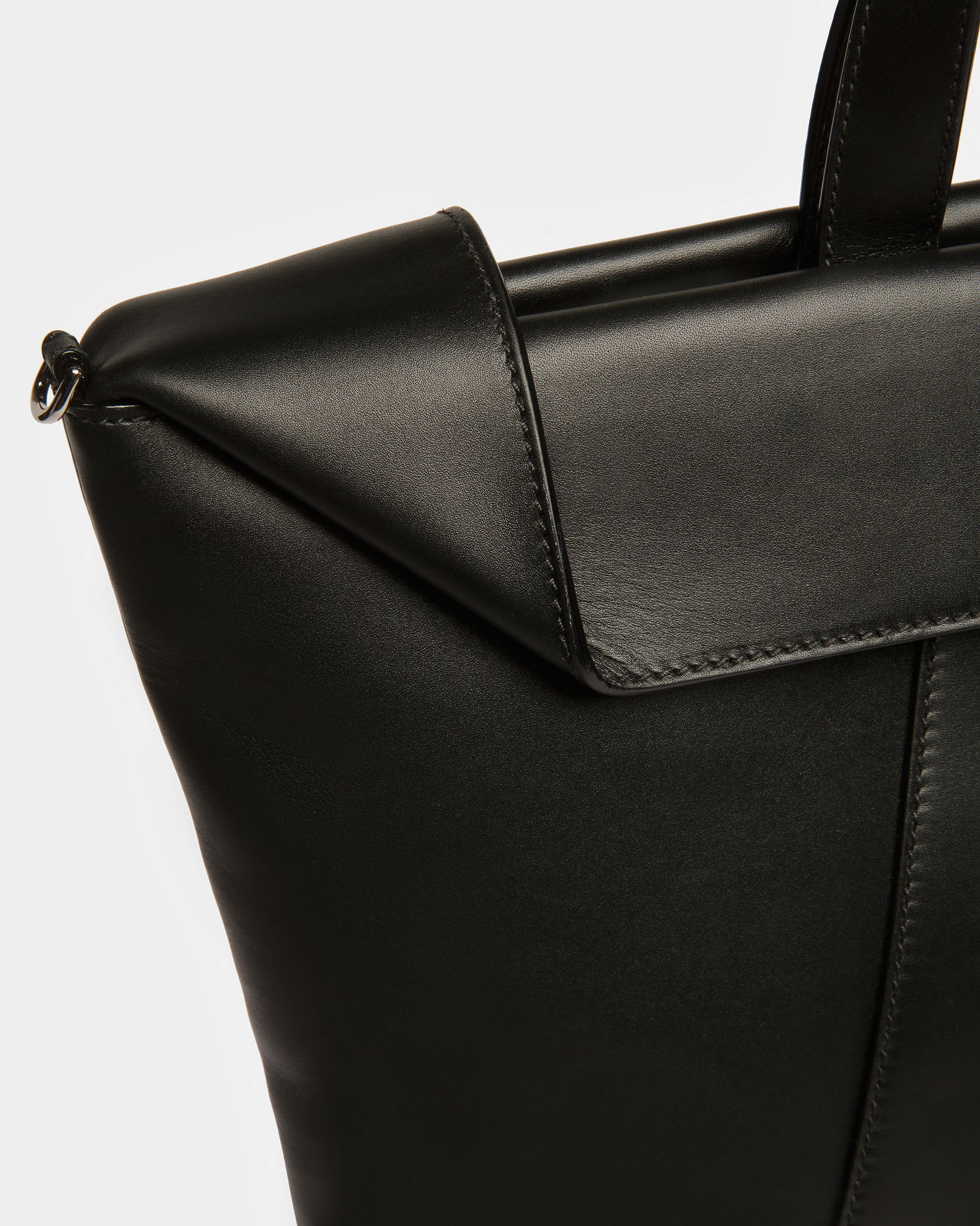 Ashy Fourre-Tout En Cuir Noir - Homme - Bally - 05