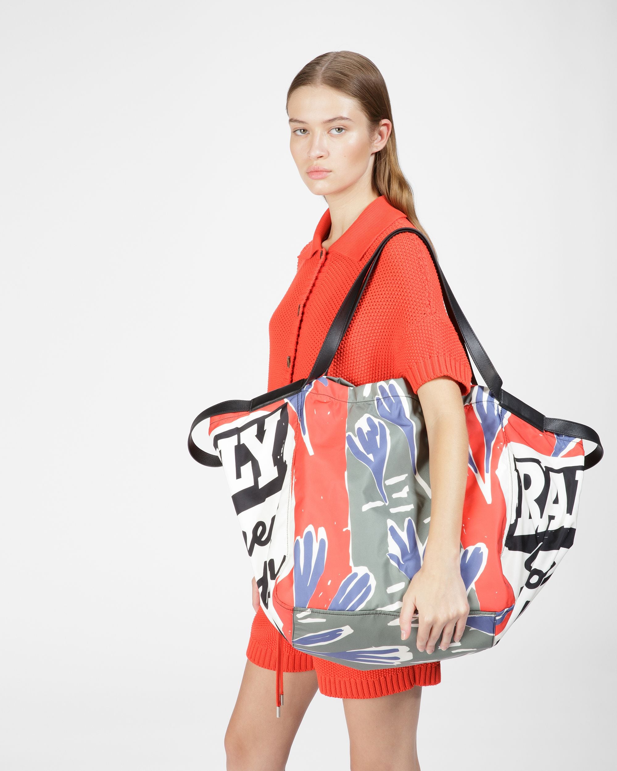 Billboard Fourre-Tout En Nylon Et Tissu Sauge - Homme - Bally - 02
