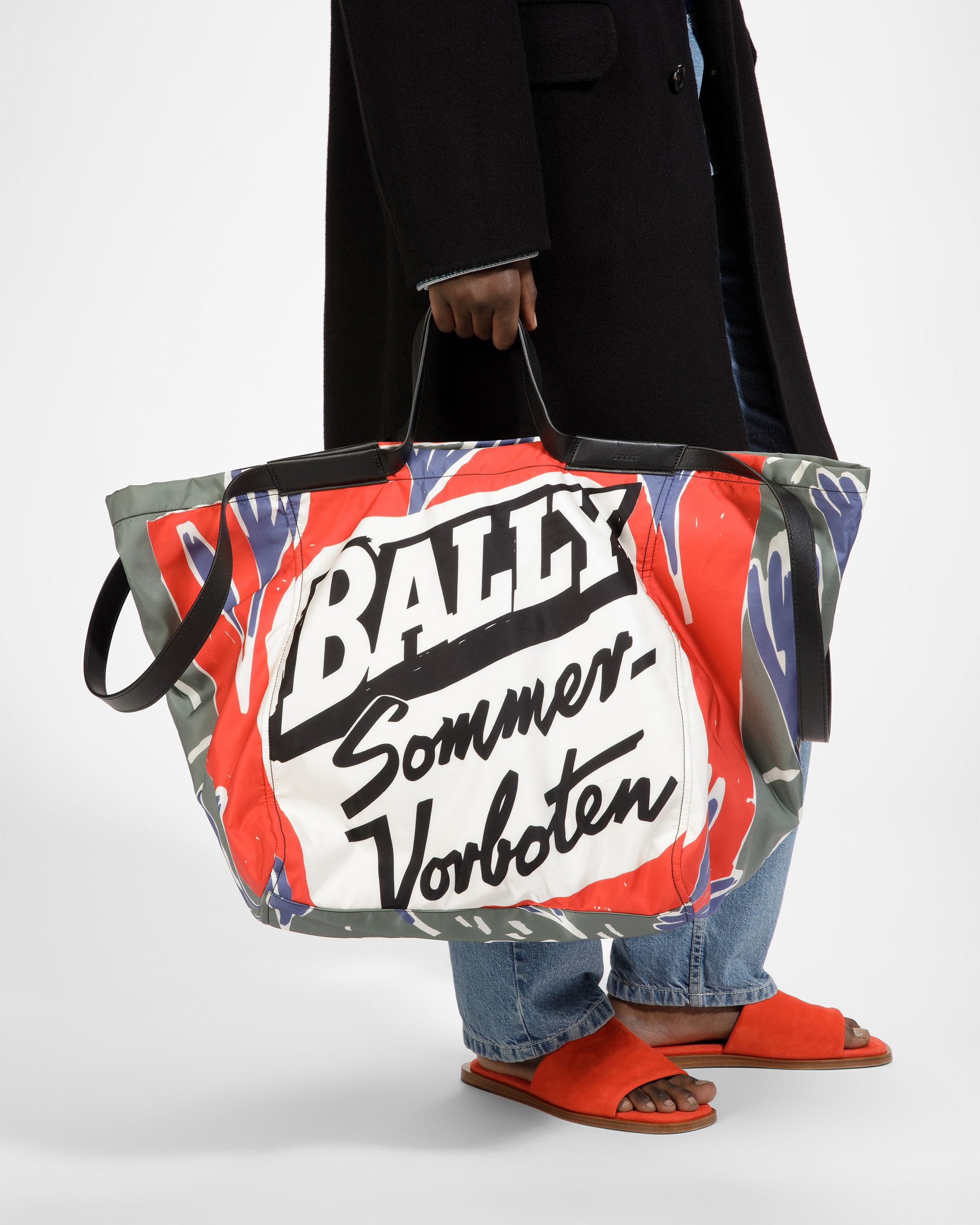 Billboard Fourre-Tout En Nylon Et Tissu Sauge - Homme - Bally - 10