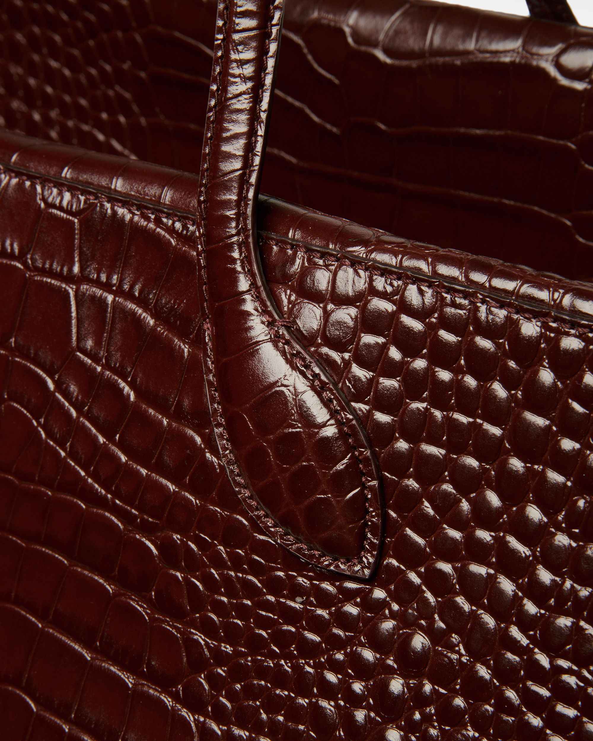 Grand Sac De Week-end Cal Avec Gaufrage Crocodile - Homme - Bally - 06