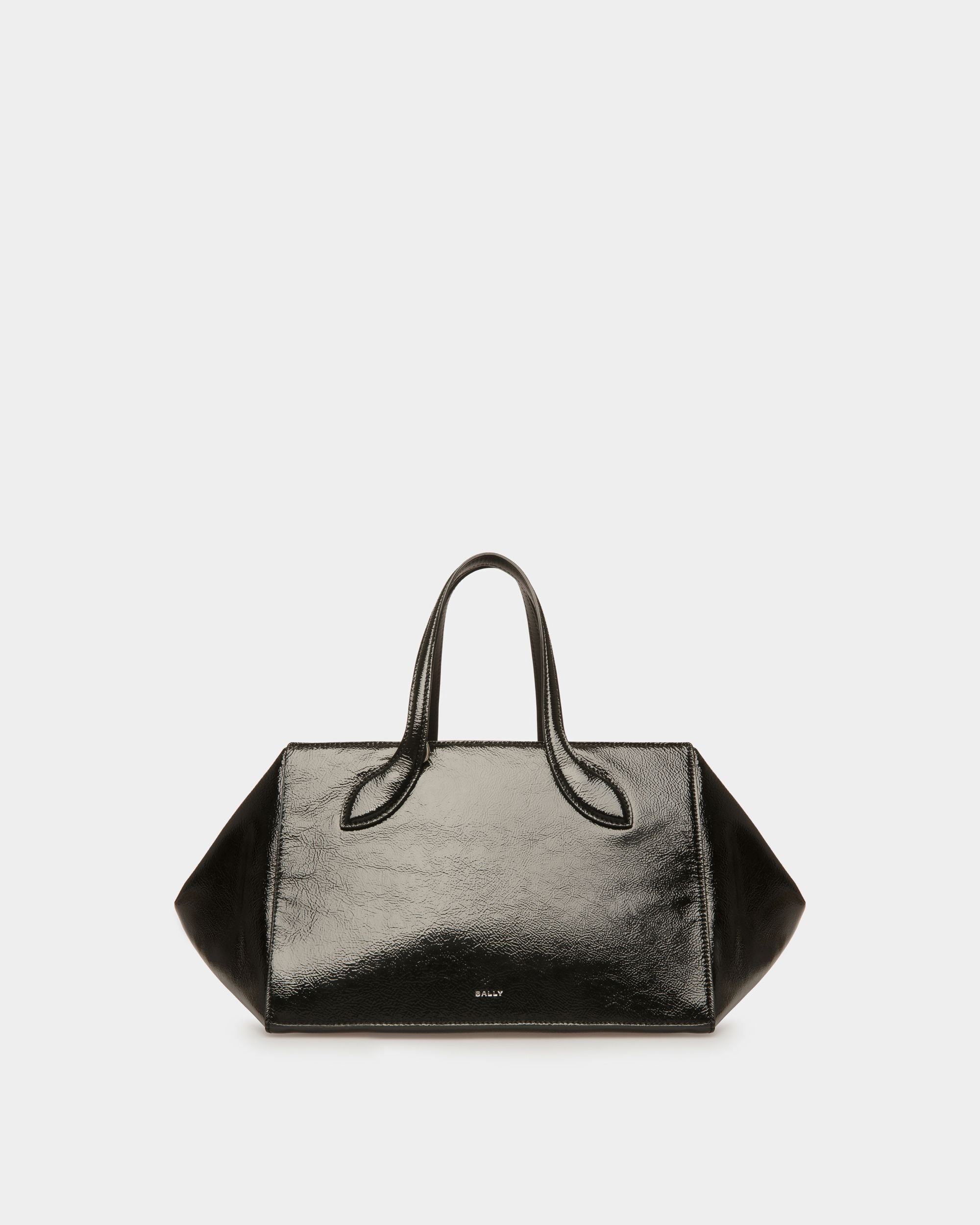 Sac À Bandoulière Cal En Cuir Noir - Homme - Bally - 01