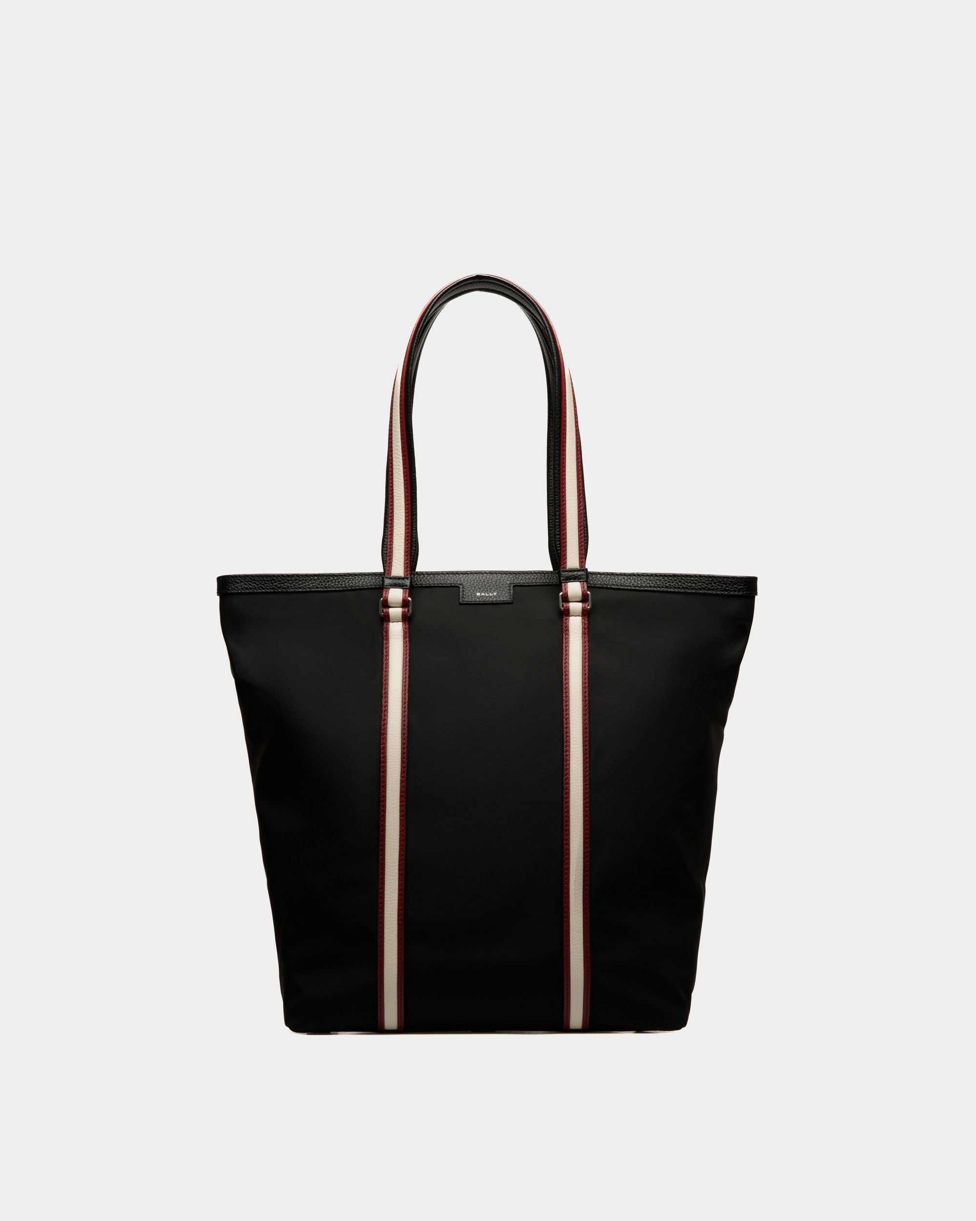Cabas Code En Nylon Noir - Homme - Bally - 01