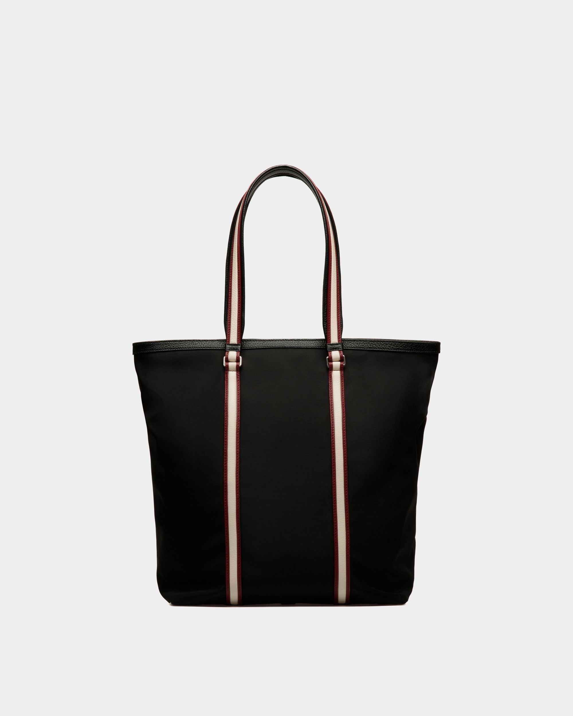 Cabas Code En Nylon Noir - Homme - Bally - 02