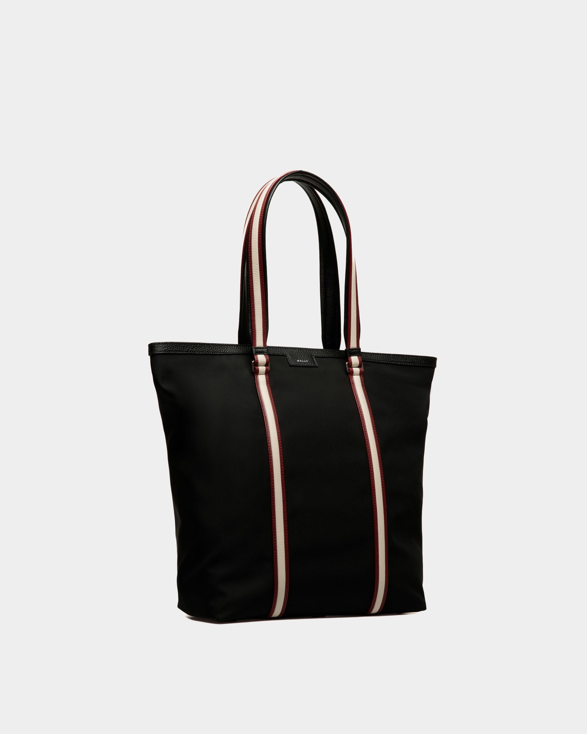 Cabas Code En Nylon Noir - Homme - Bally - 03