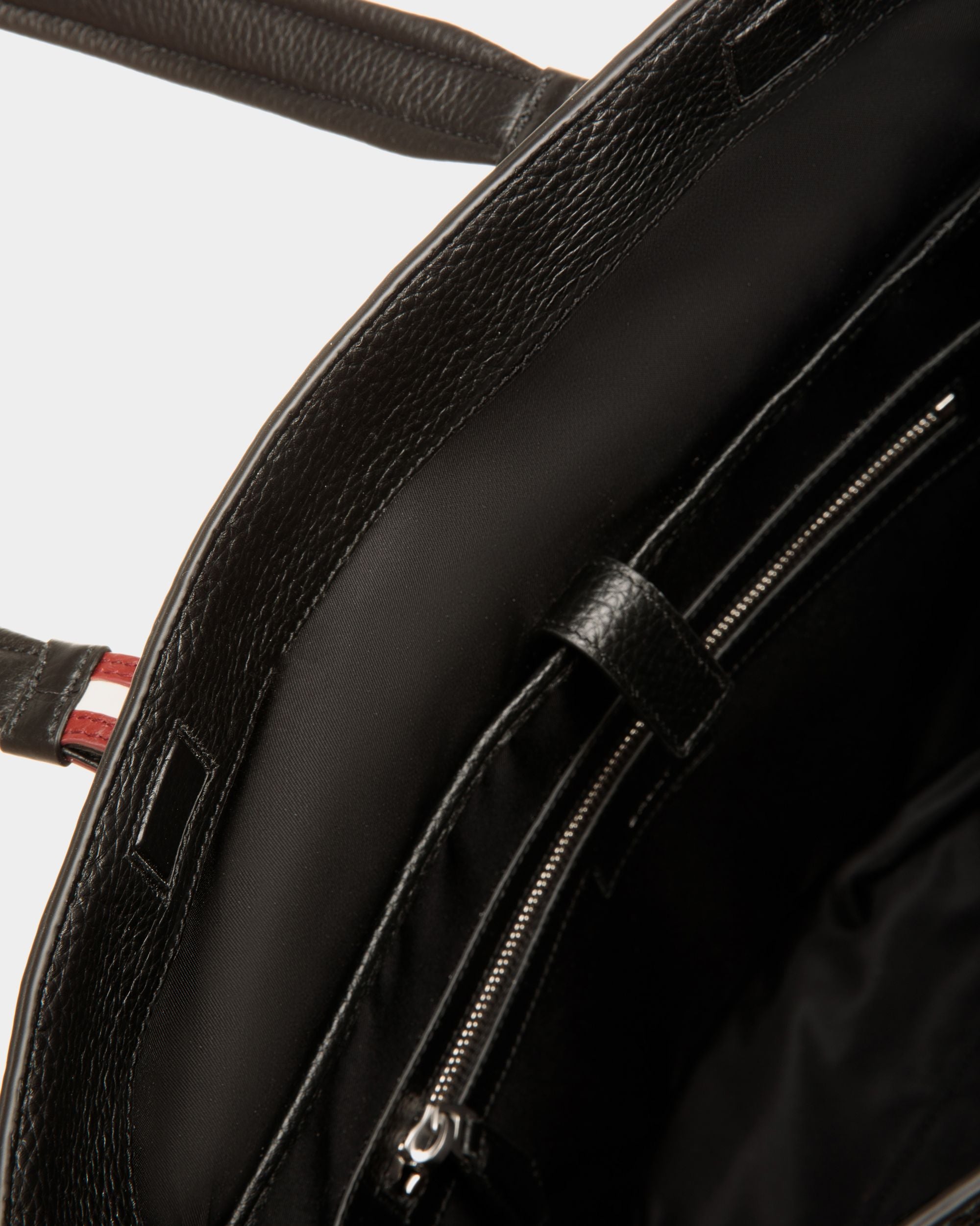Cabas Code En Nylon Noir - Homme - Bally - 04