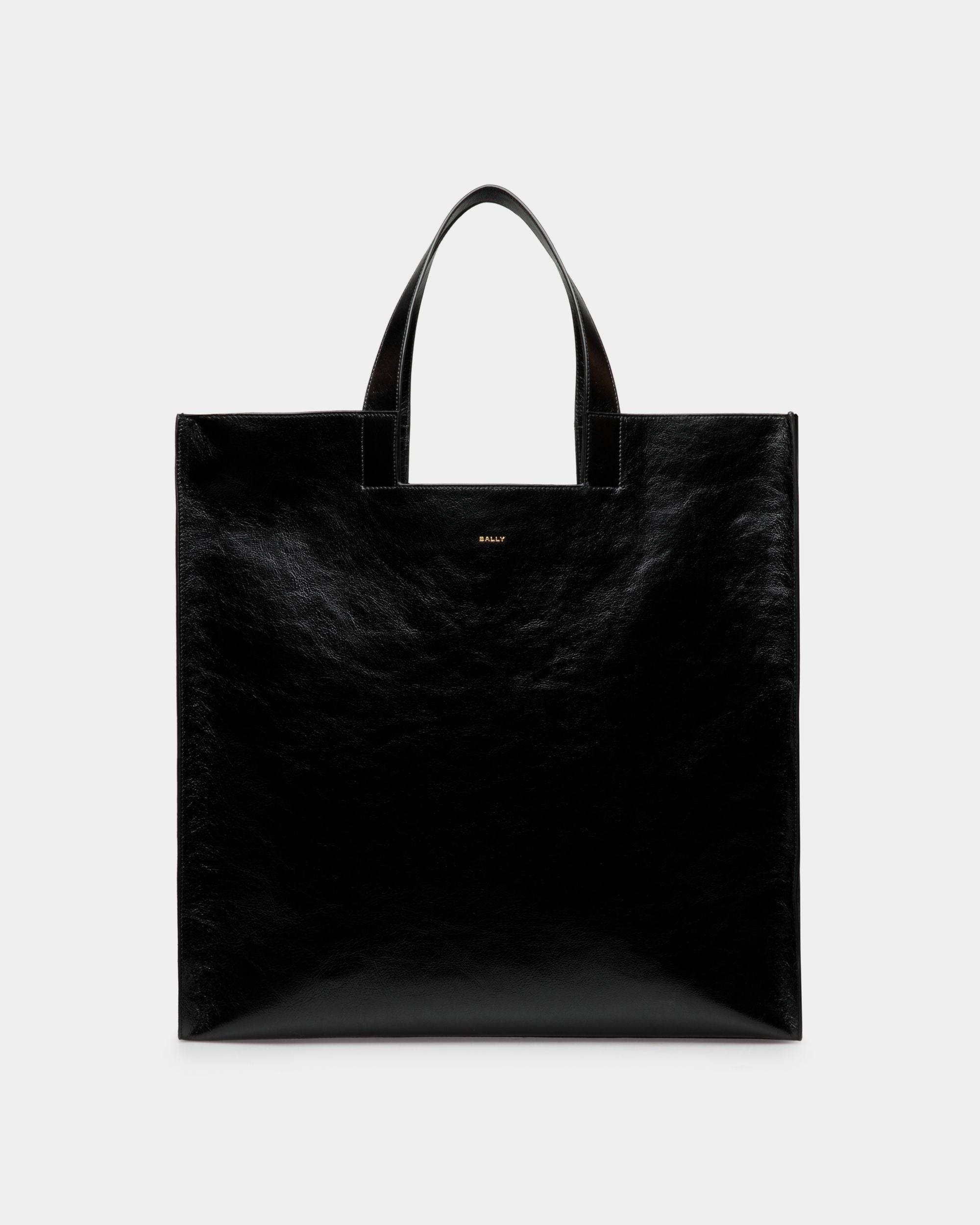 Sac Cabas Easy Bally En Cuir Noir - Homme - Bally - 01