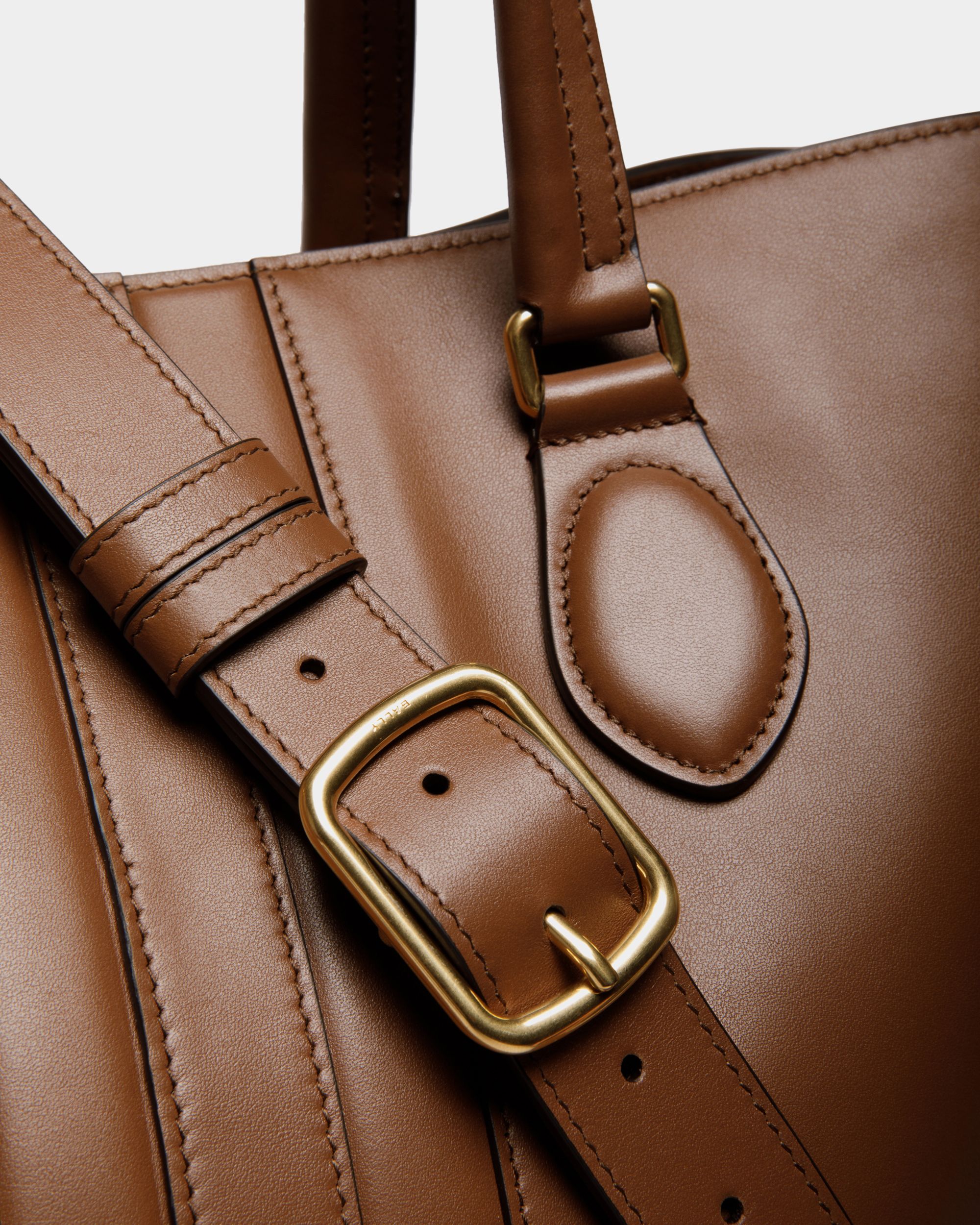 Sac Cabas Beckett En Cuir Marron - Homme - Bally - 04