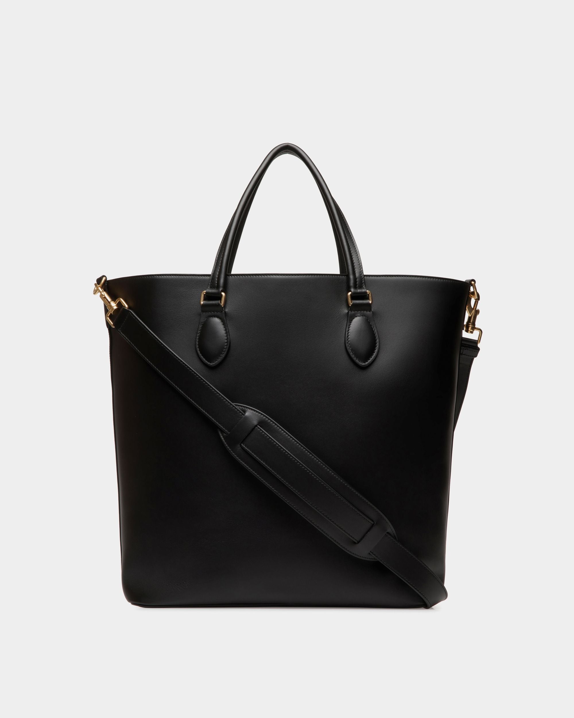 Beckett Tote In Black Leather - Homme - Bally - 02