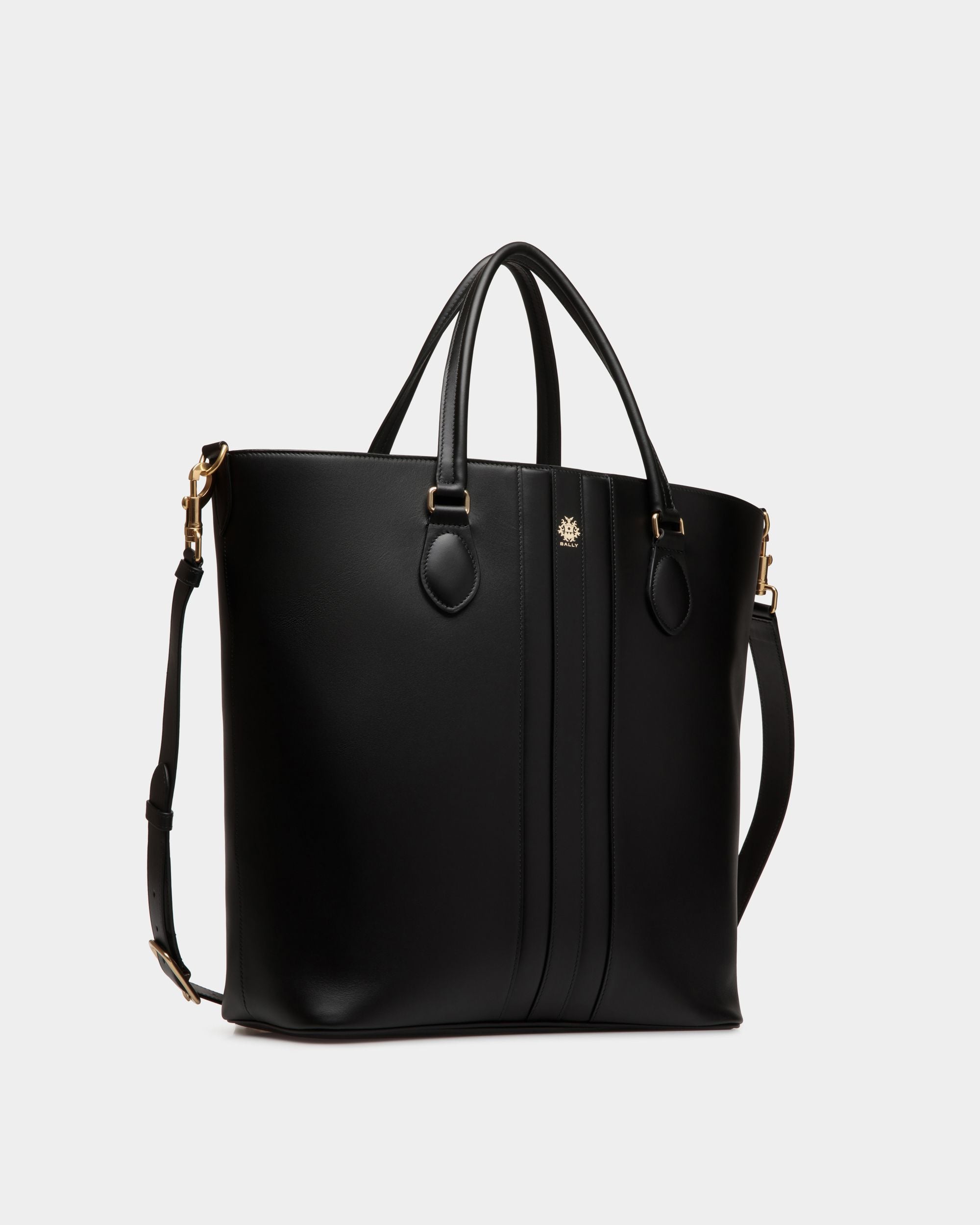 Beckett Tote In Black Leather - Homme - Bally - 03