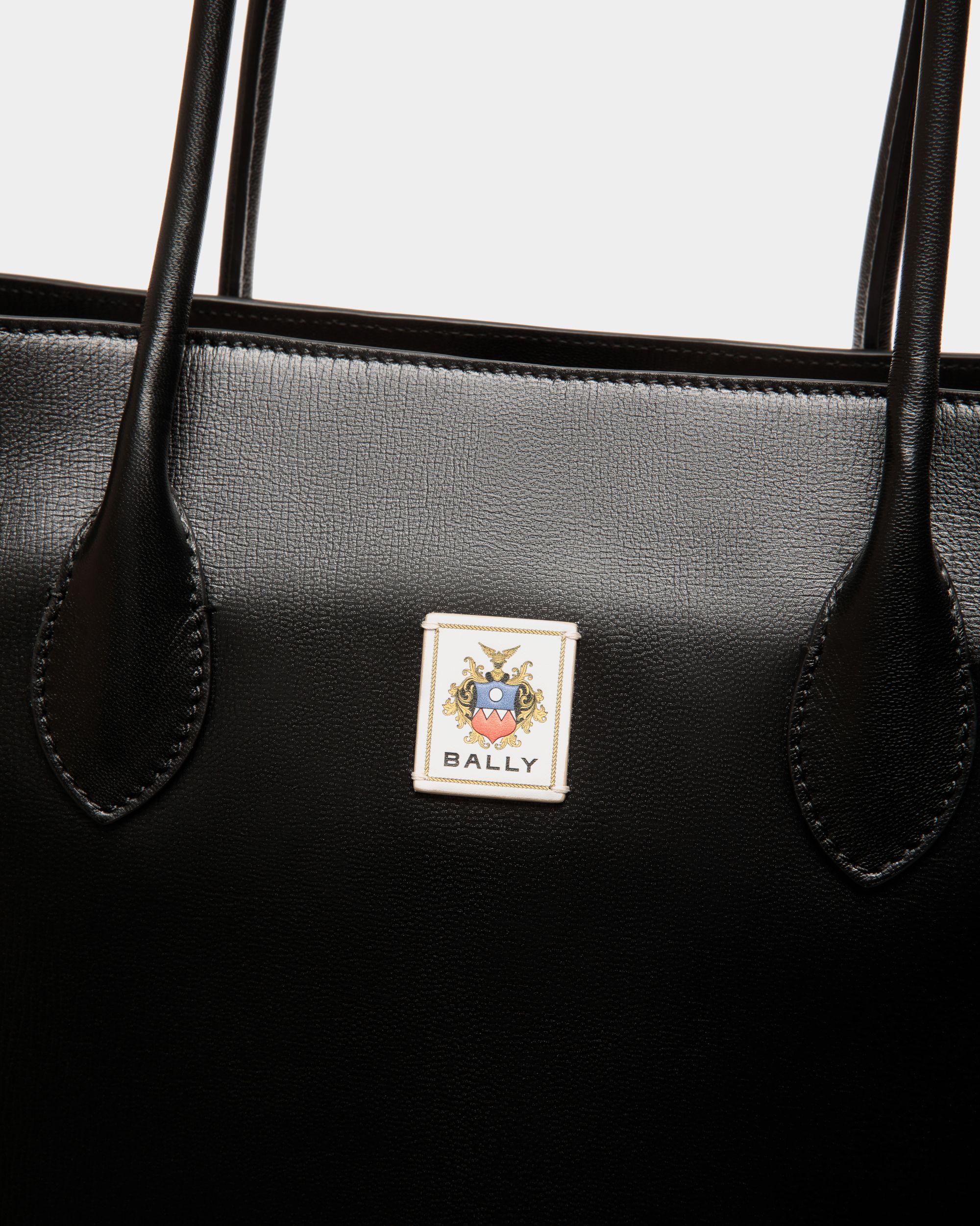 Sac Cabas Easy Bally En Cuir Noir - Homme - Bally - 06