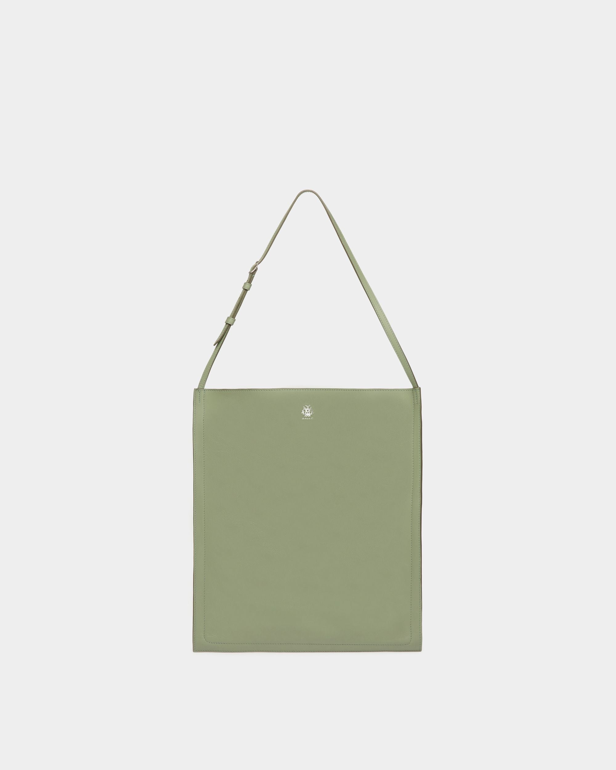 Sac Cabas Beckett En Cuir Olive Green - Homme - Bally - 01