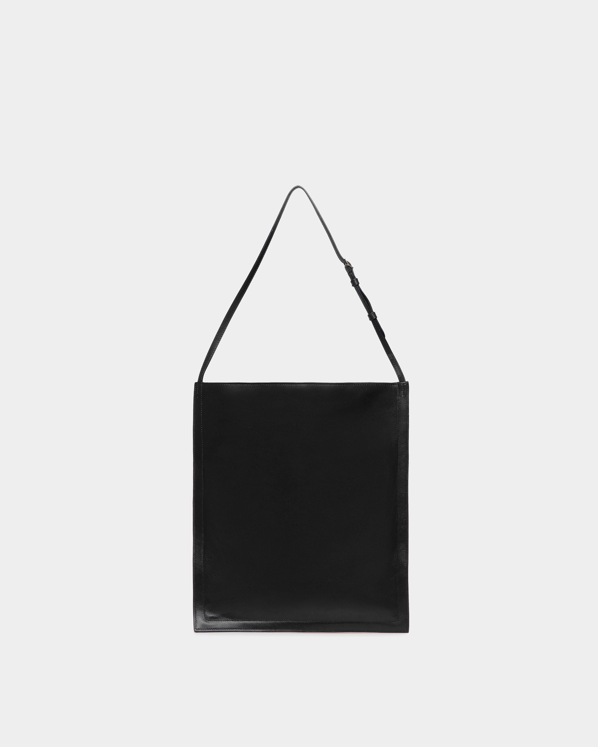 Sac Cabas Beckett En Cuir Noir - Homme - Bally - 01