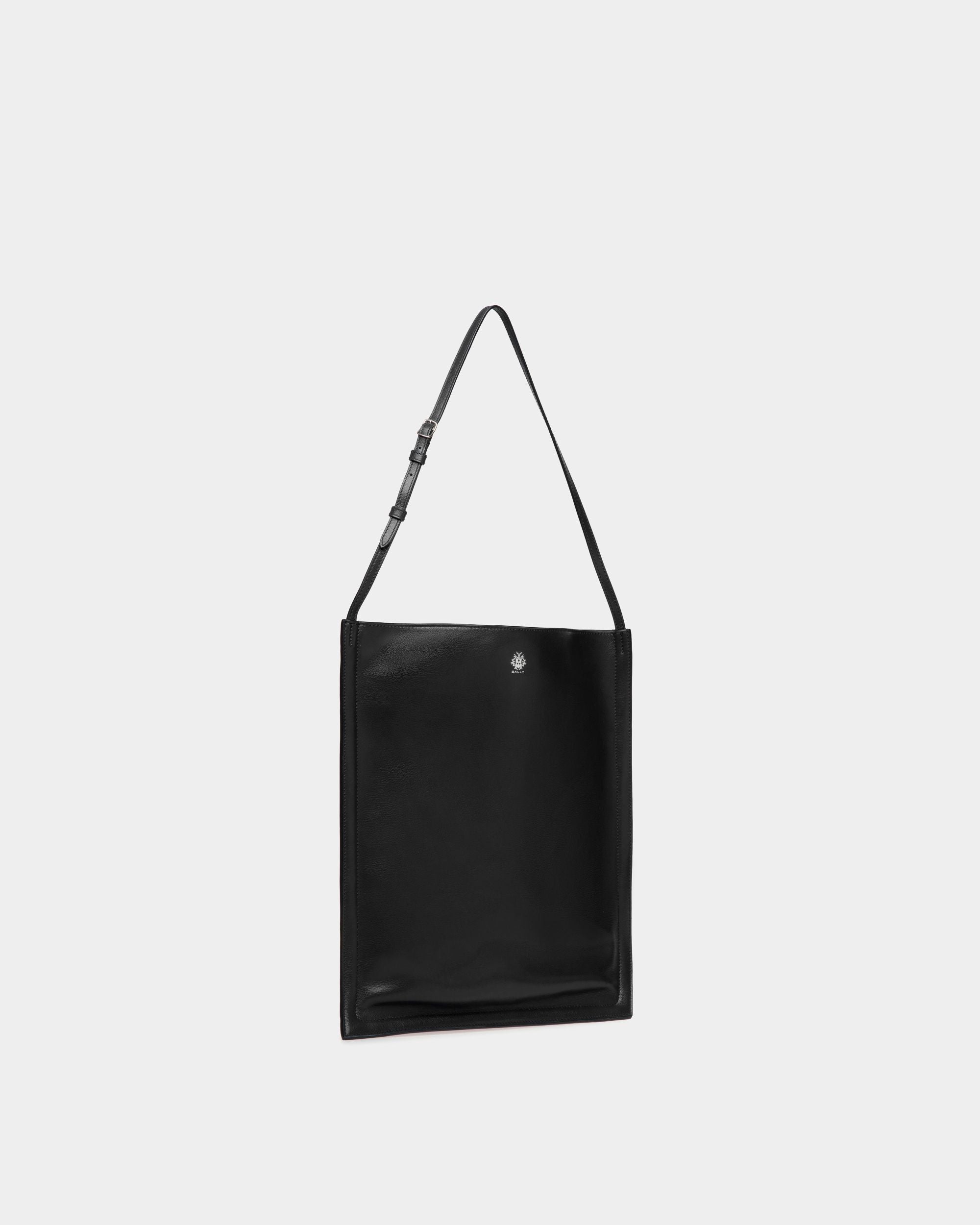 Sac Cabas Beckett En Cuir Noir - Homme - Bally - 02