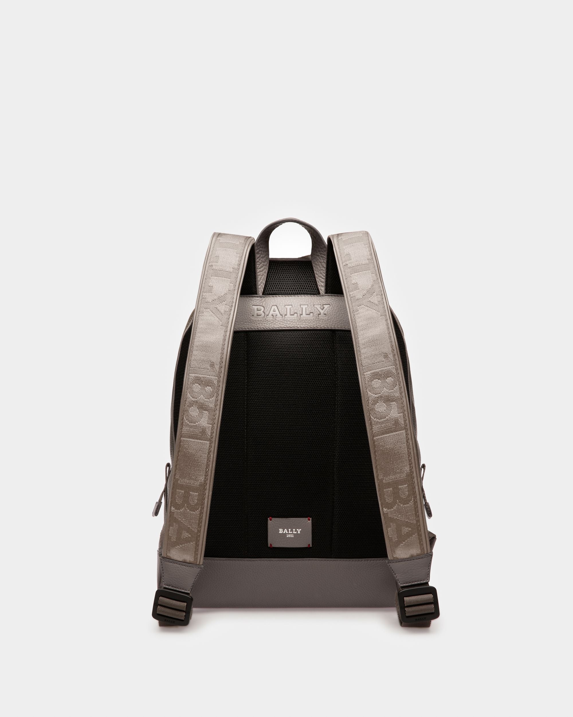 Harper Sac À Dos En Cuir Vert Militaire - Homme - Bally - 03