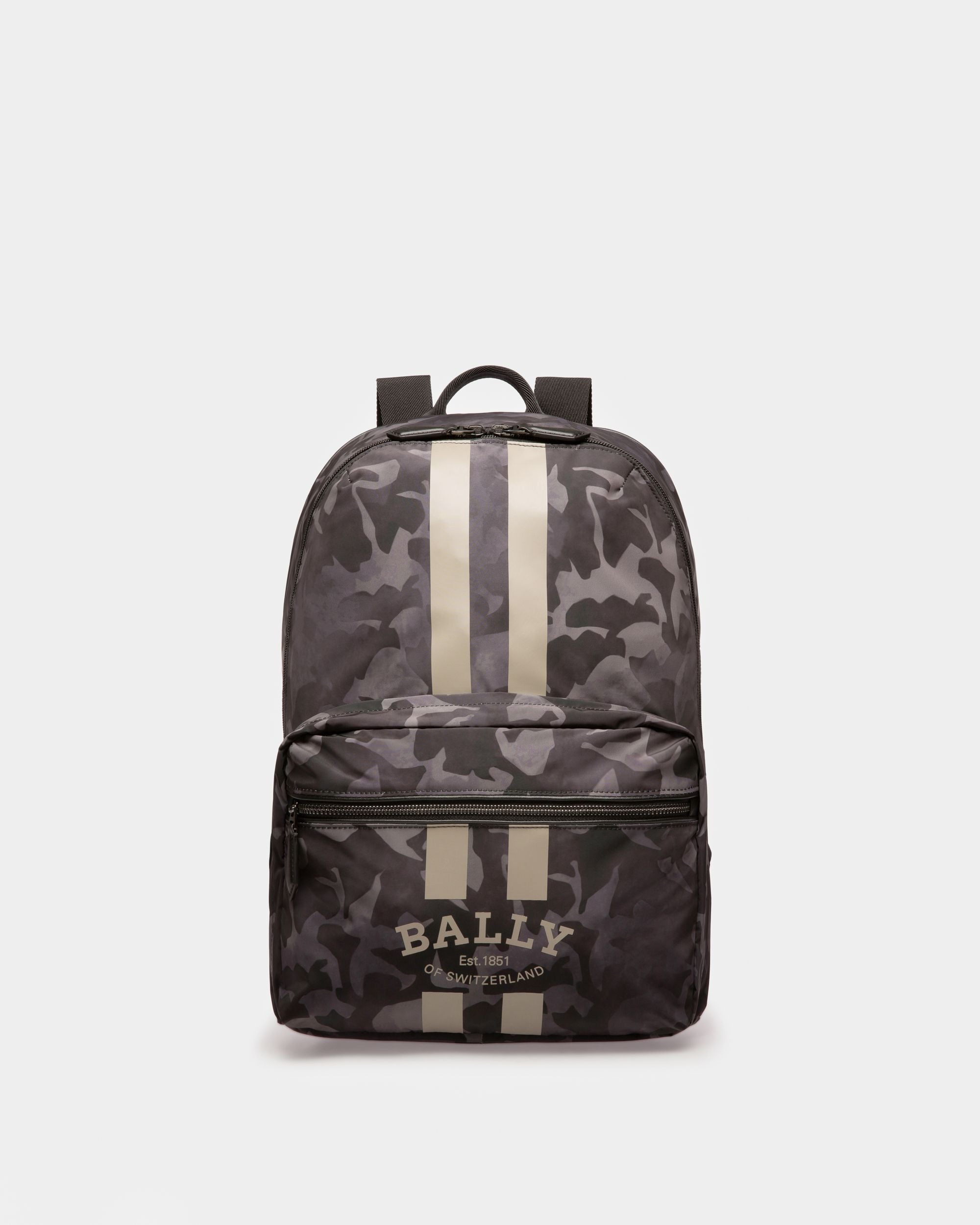 Fixie Sac À Dos En Nylon Noir - Homme - Bally - 01