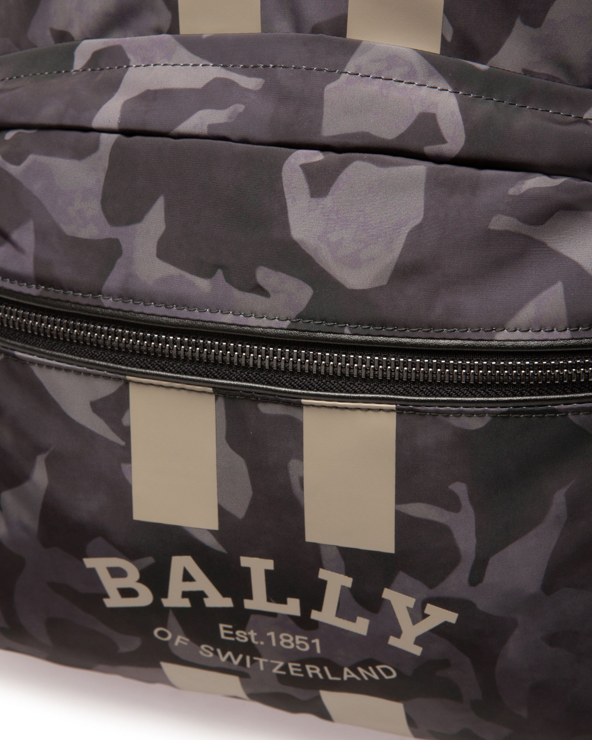 Fixie Sac À Dos En Nylon Noir - Homme - Bally - 05