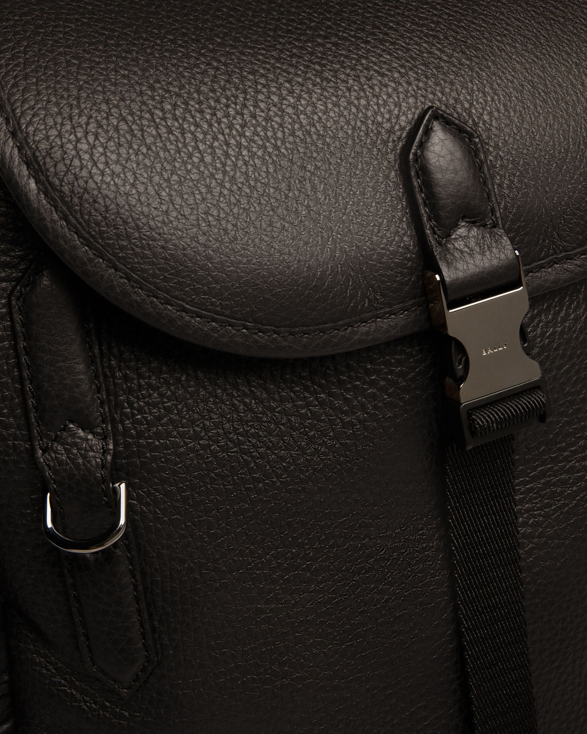 Cliford Sac À Dos En Cuir Noir - Homme - Bally - 05