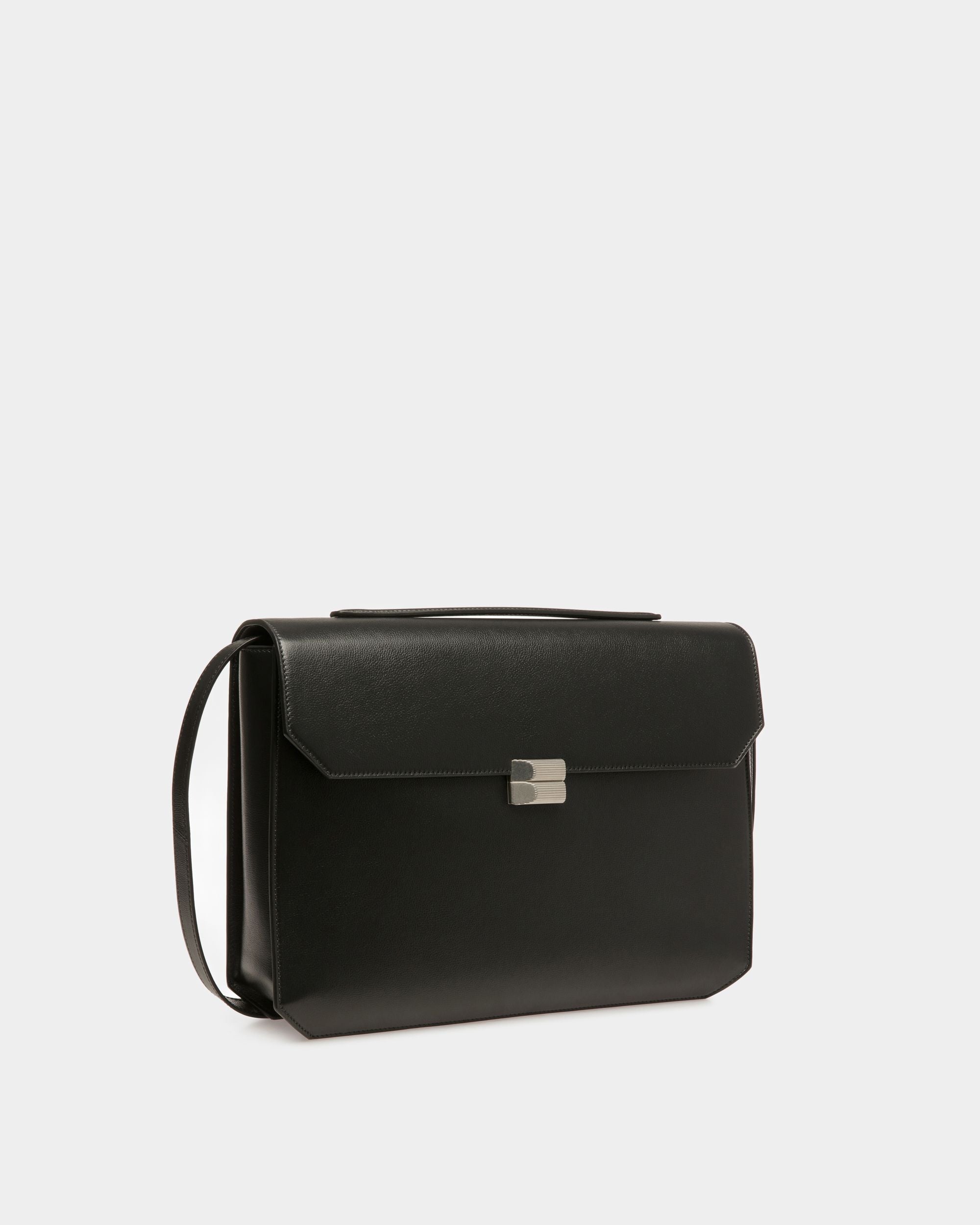 Sac business Banque En cuir noir - Homme - Bally - 04