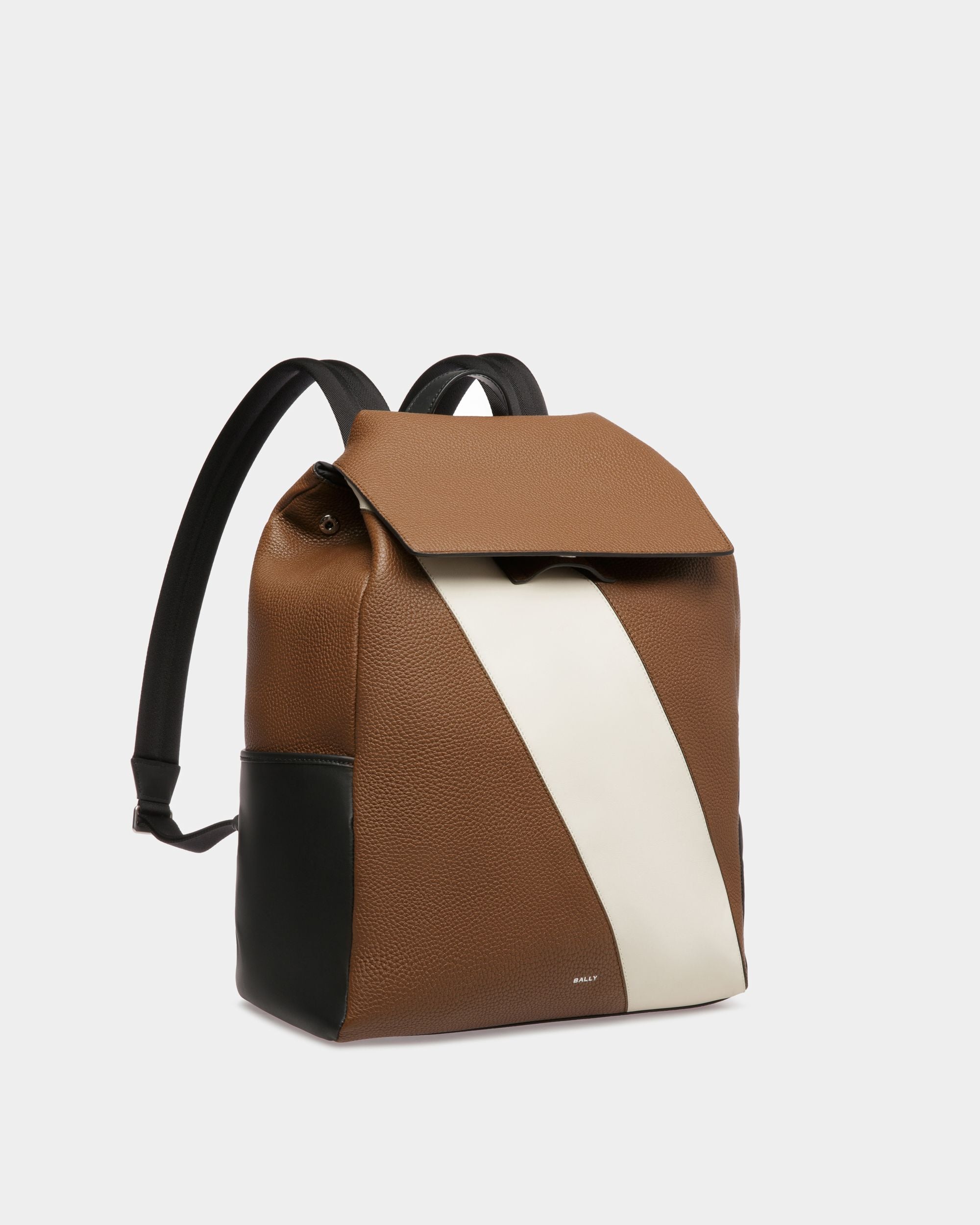 Sac à dos Lago En cuir marron - Homme - Bally - 04