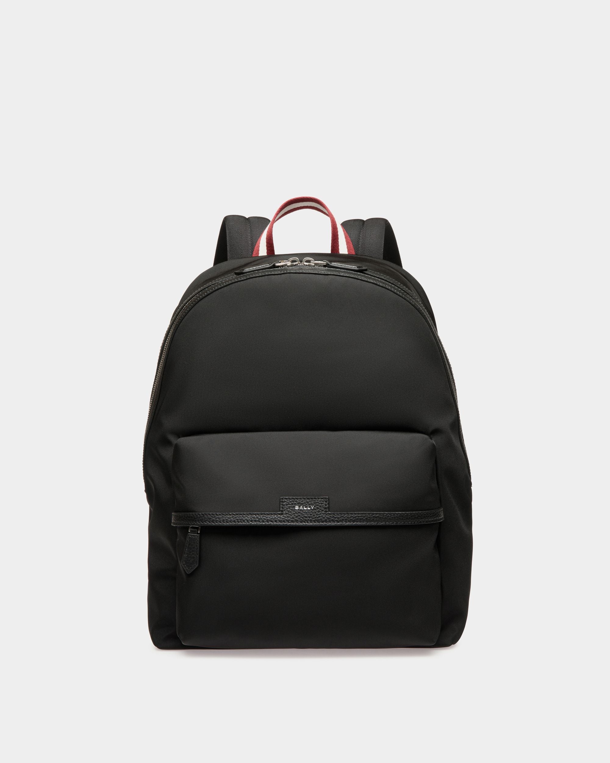 Sac À Dos Code En Nylon Noir - Homme - Bally - 01