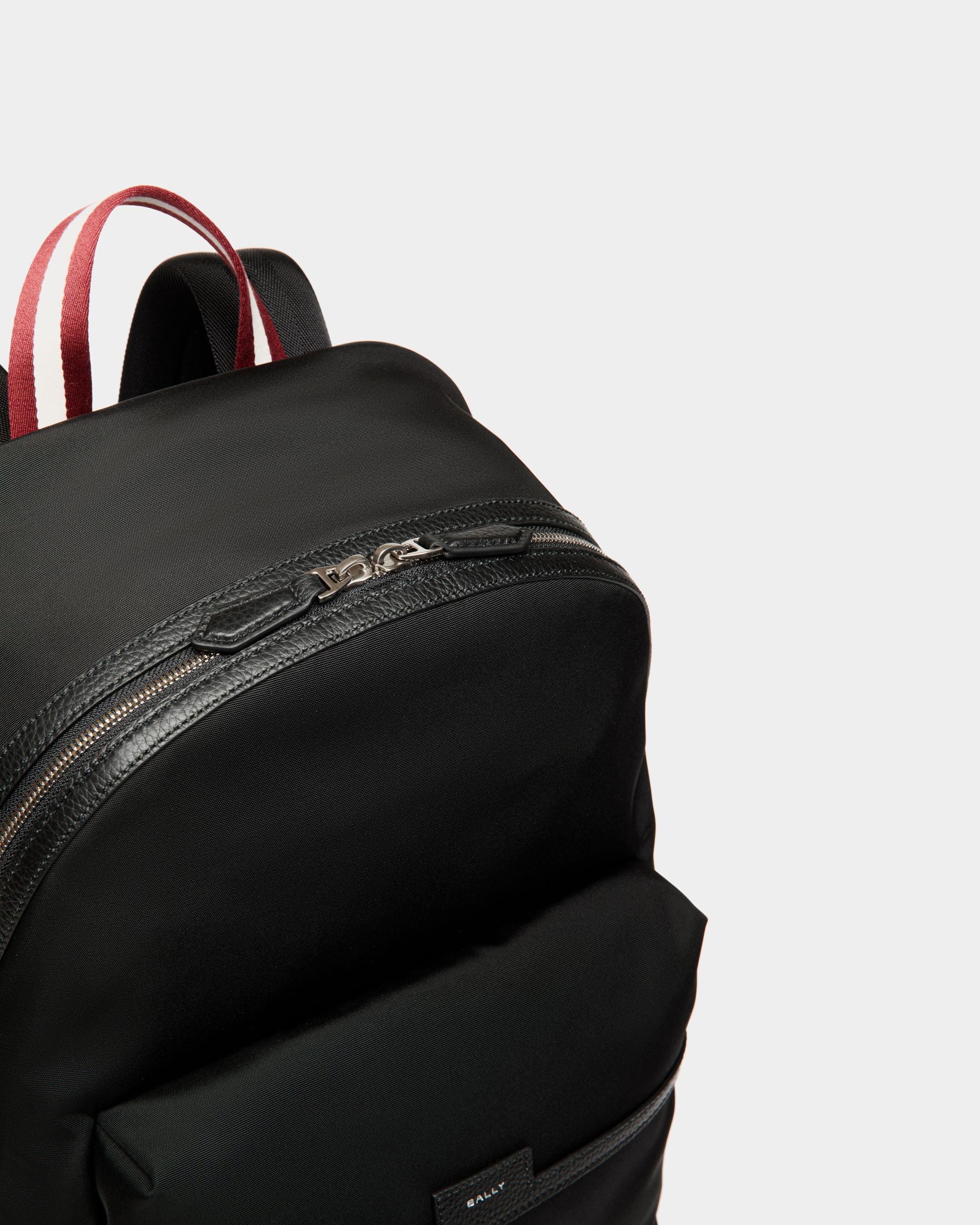 Sac À Dos Code En Nylon Noir - Homme - Bally - 05