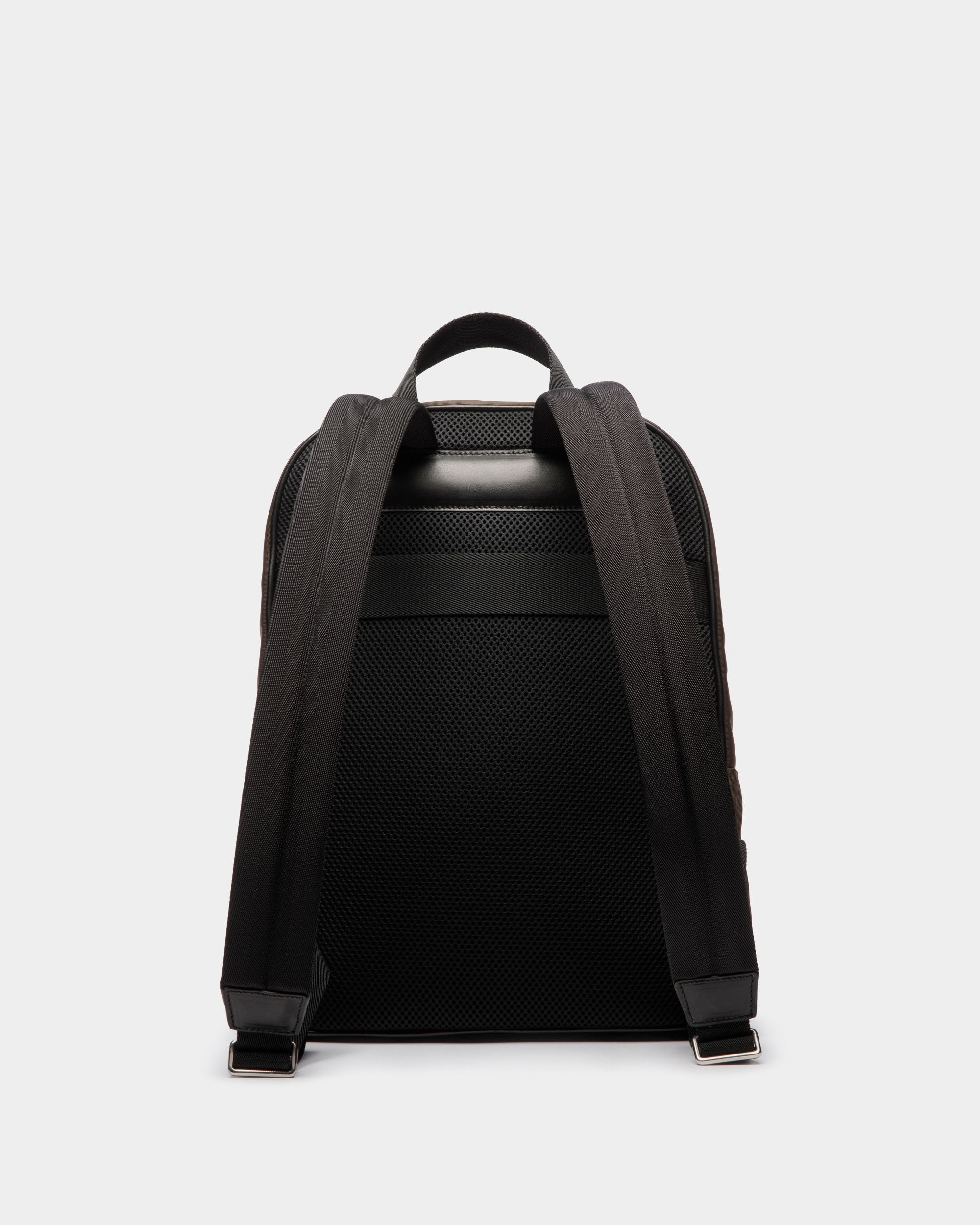 Sac À Dos Code En Nylon Military Green - Homme - Bally - 02
