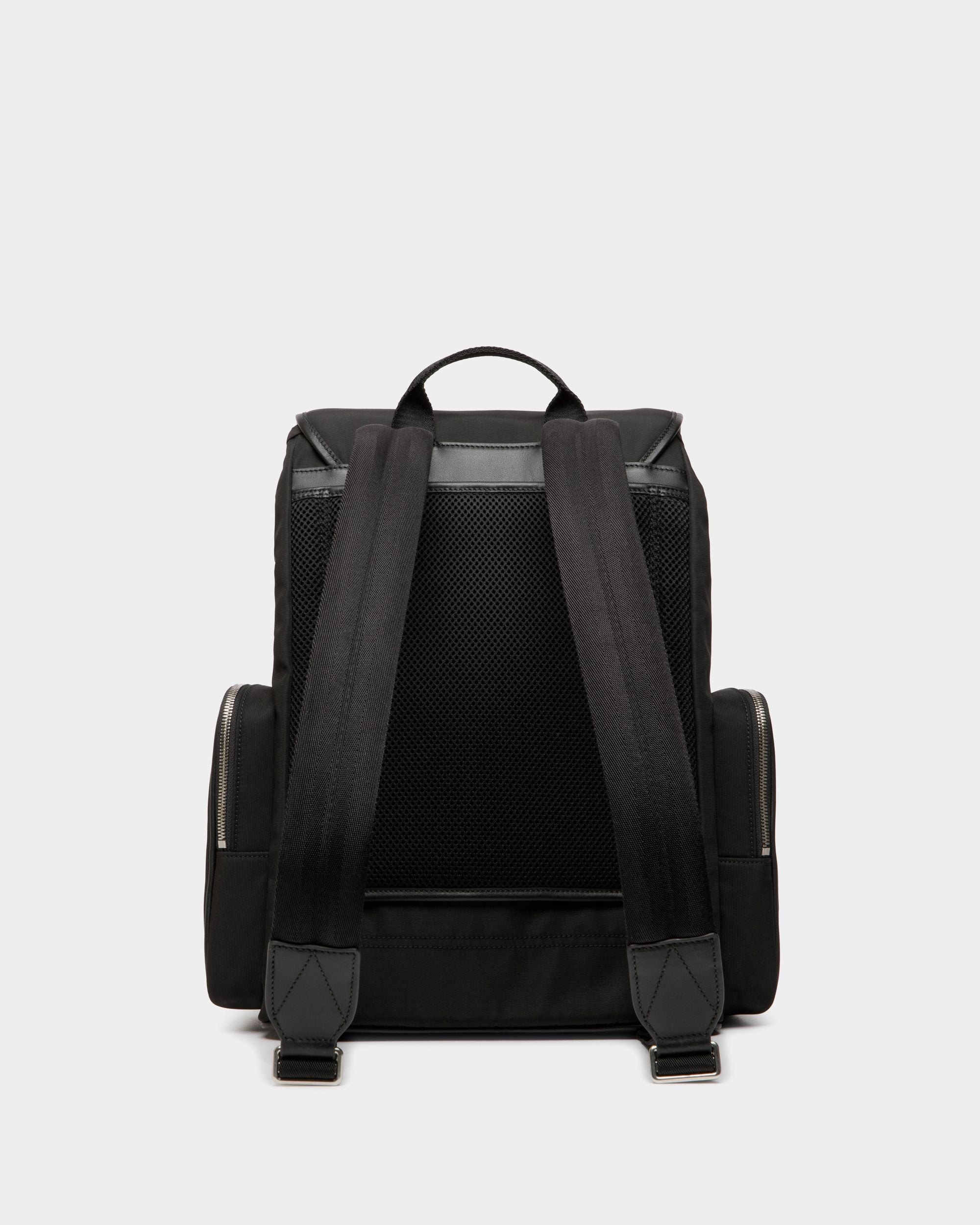Sac À Dos Code En Nylon Noir - Homme - Bally - 03