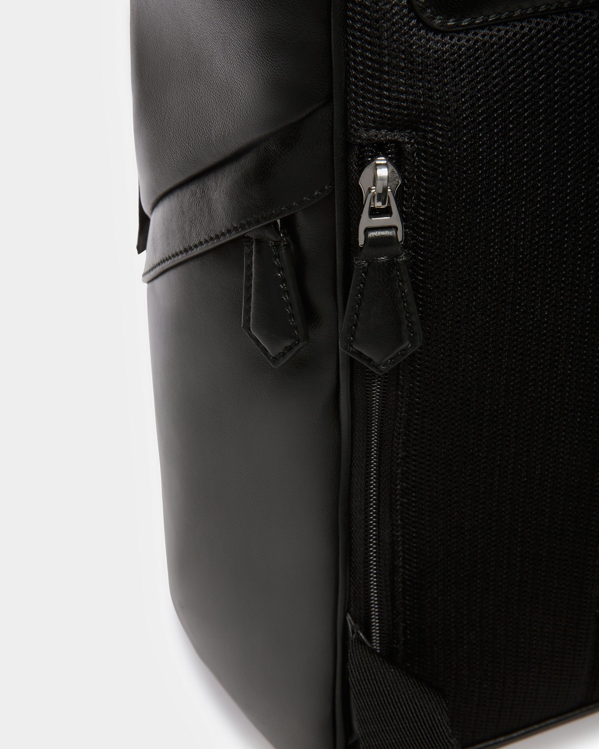 Athor Sac À Dos En Cuir Noir - Homme - Bally - 07