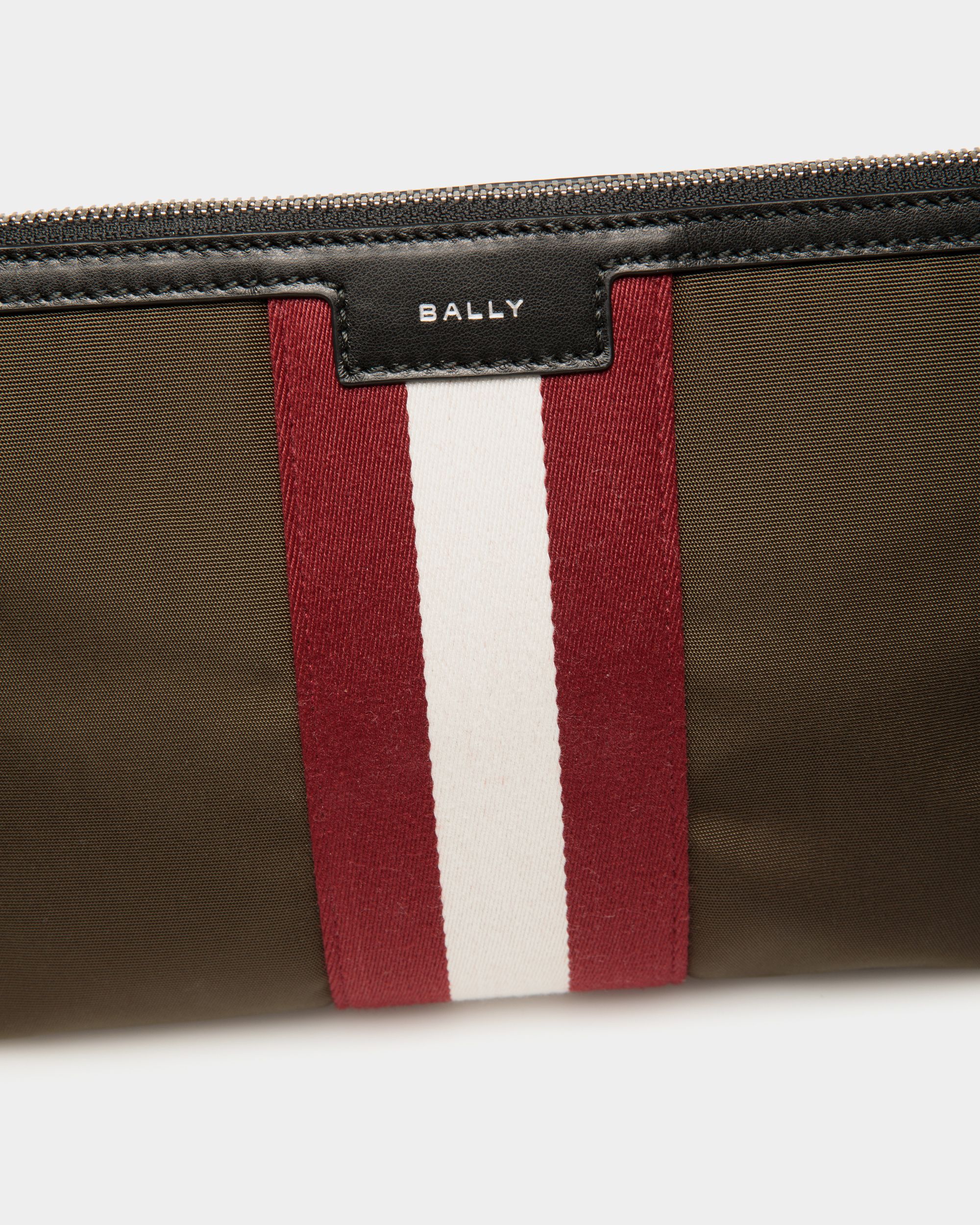 Pochette Code En Nylon Military Green - Homme - Bally - 04