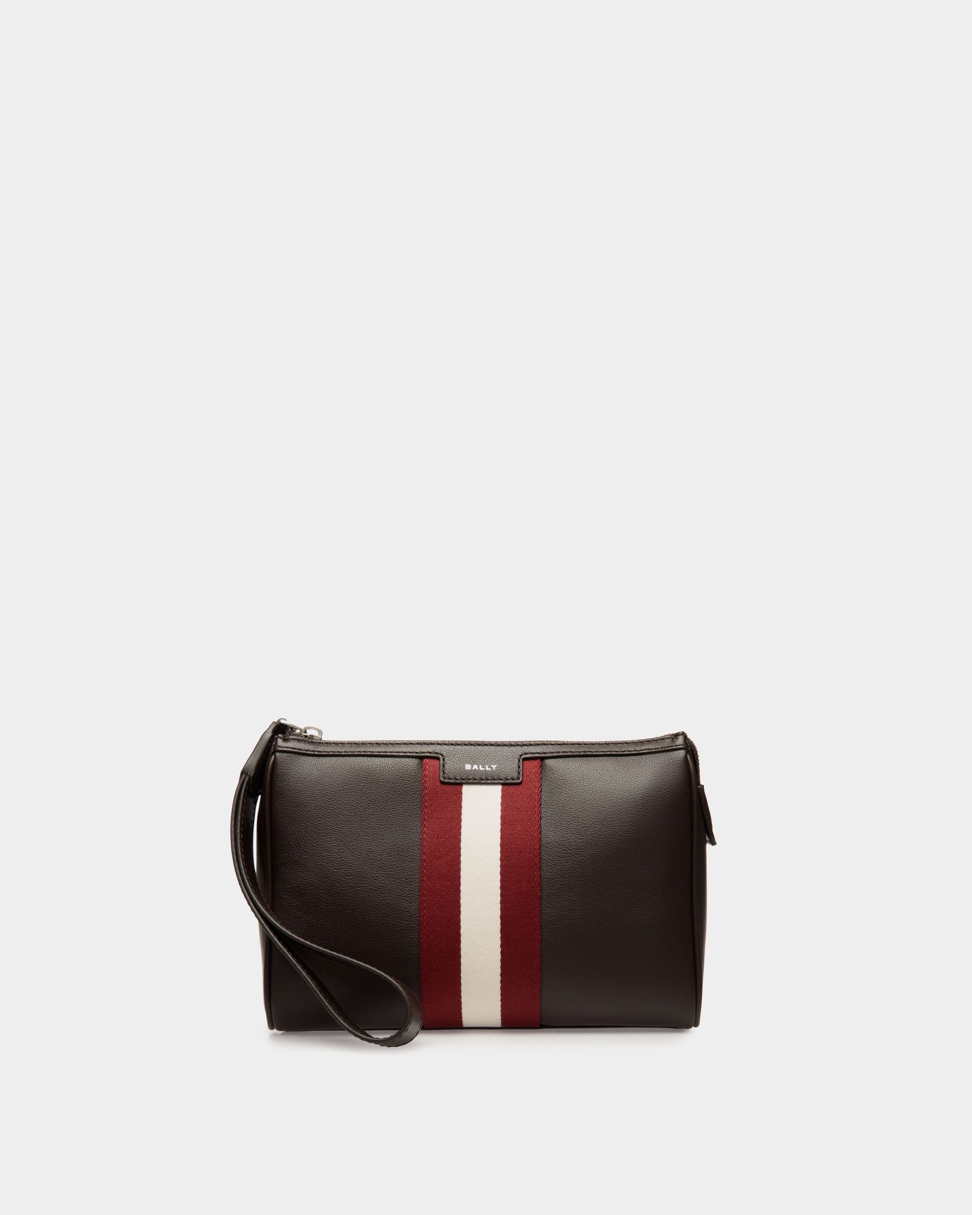 Pochette Code En Cuir Ebano - Homme - Bally - 01