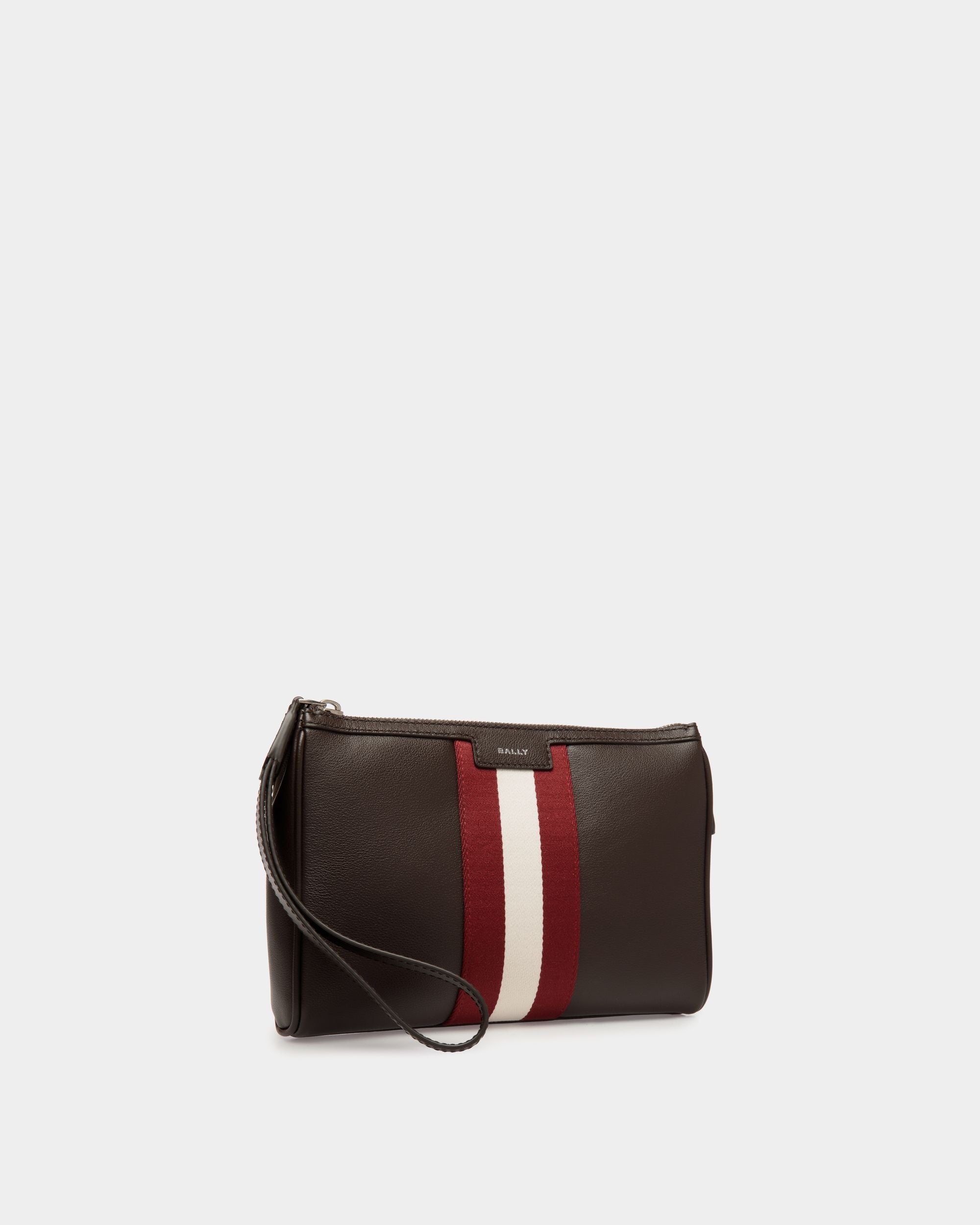 Pochette Code En Cuir Ebano - Homme - Bally - 04