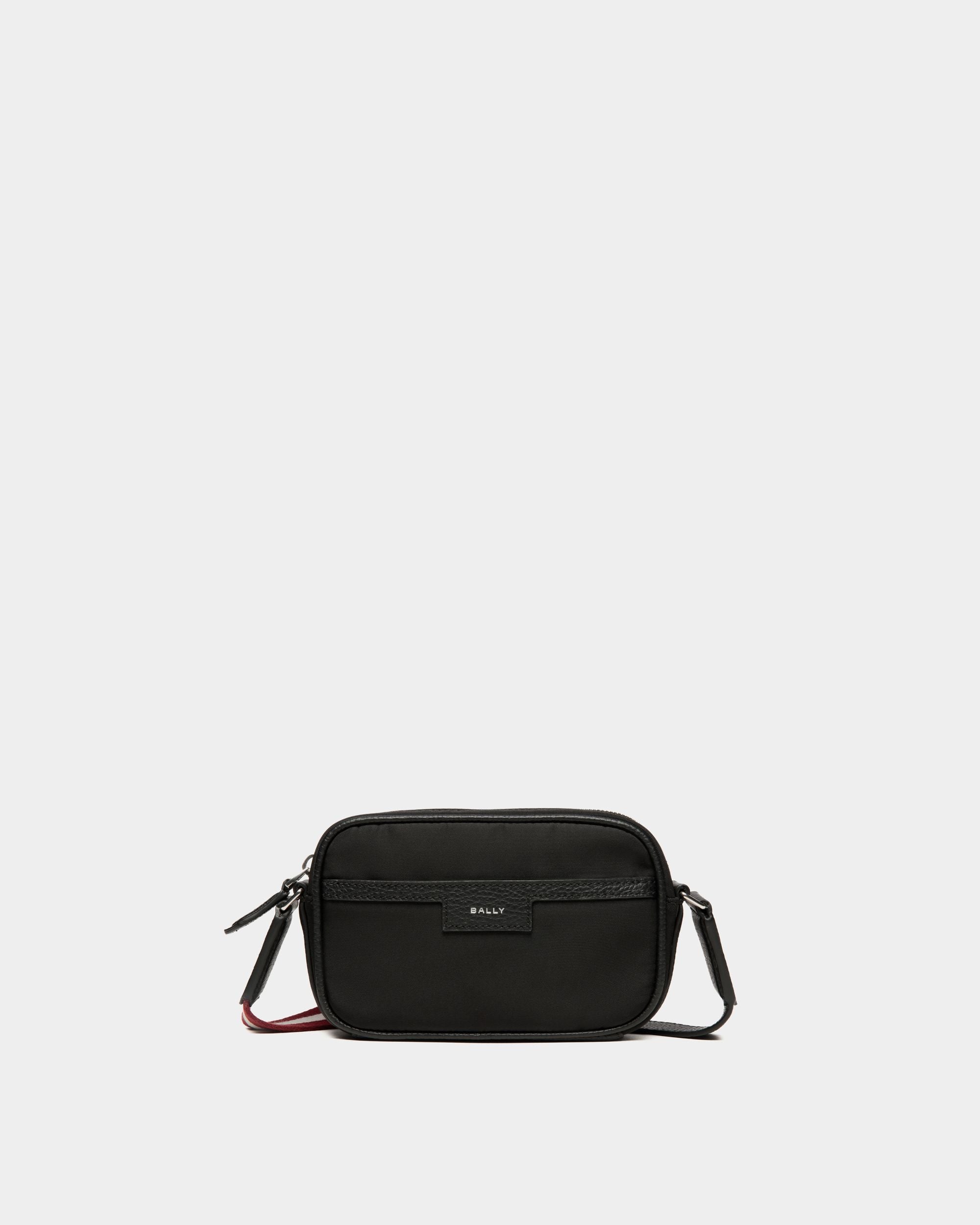 Sac À Bandoulière Code En Nylon Noir - Homme - Bally - 01