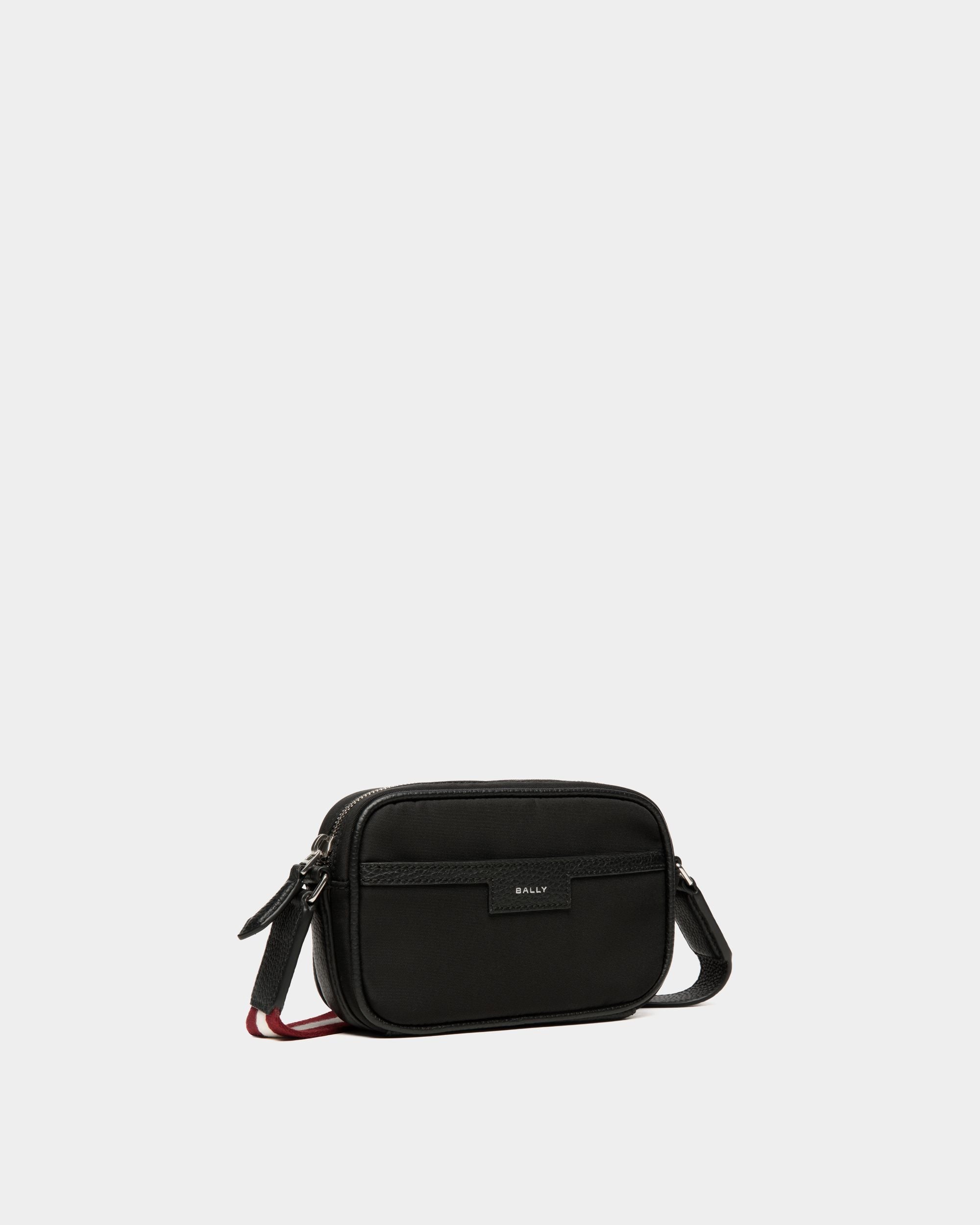 Sac À Bandoulière Code En Nylon Noir - Homme - Bally - 03