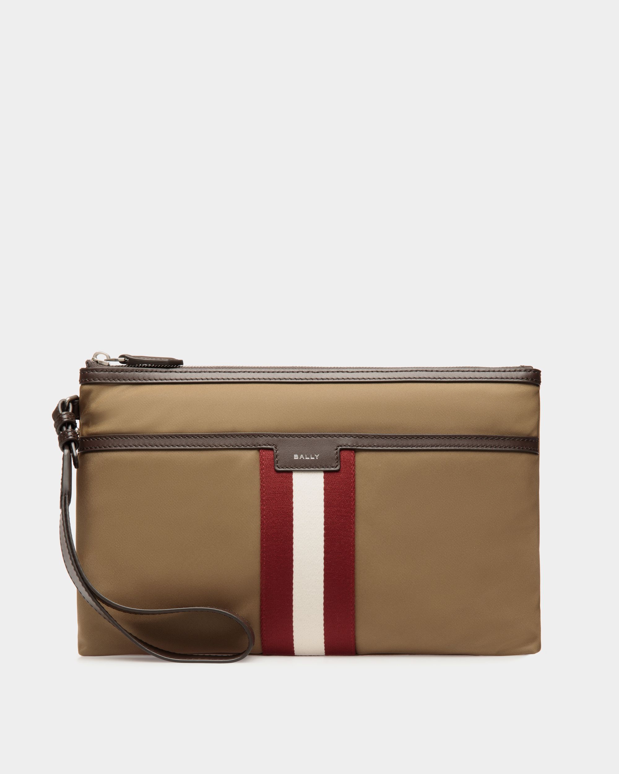 Pochette Code En Nylon Camel - Homme - Bally - 01