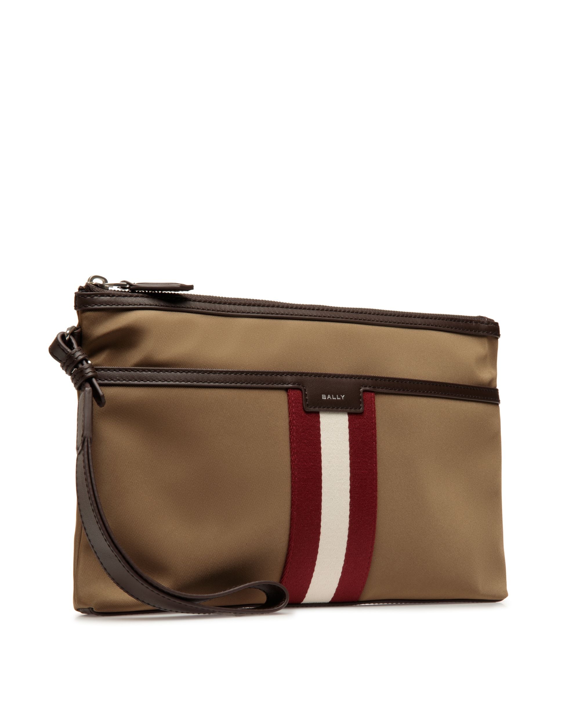 Pochette Code En Nylon Camel - Homme - Bally - 04