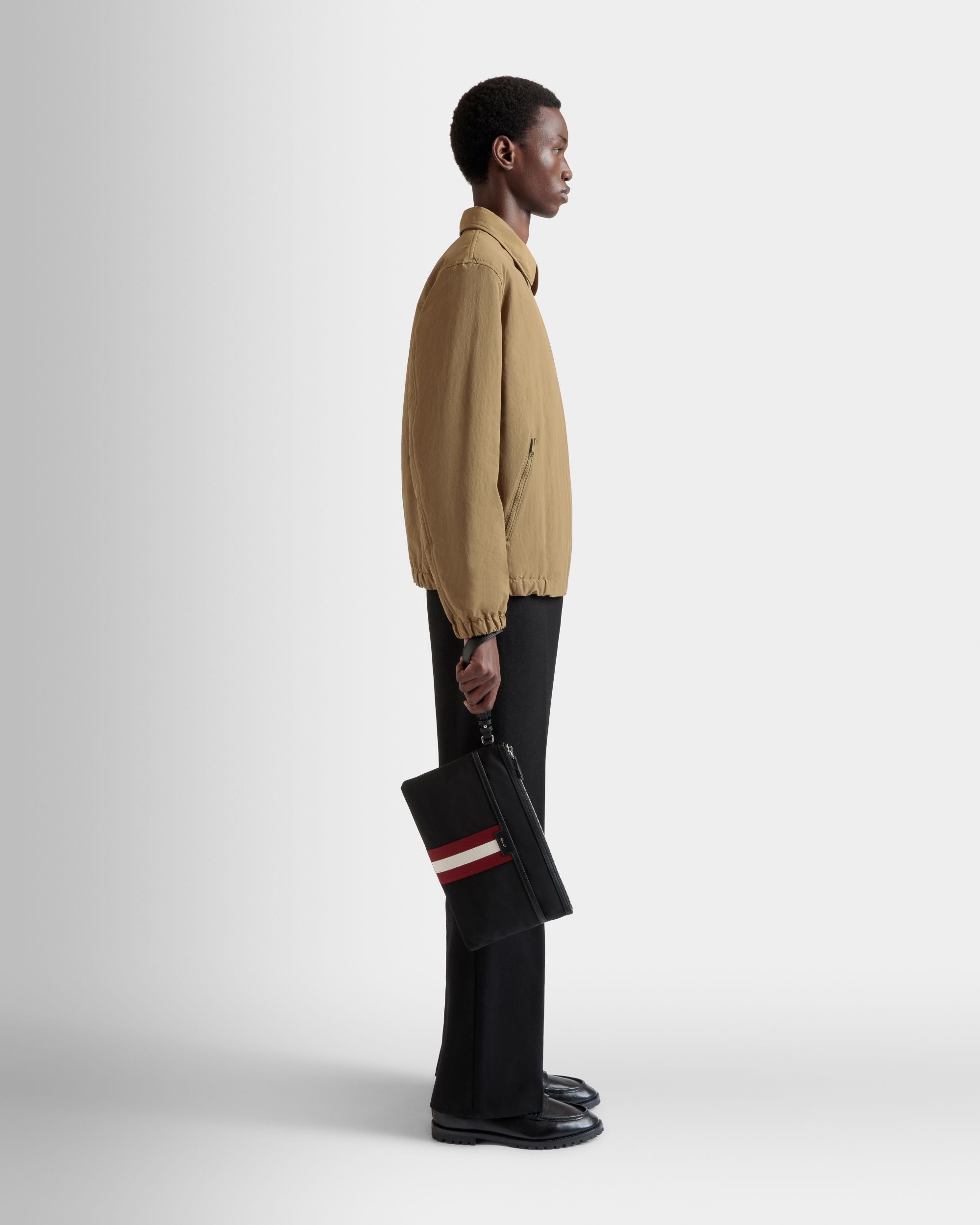 Pochette Code En Nylon Noir - Homme - Bally - 02