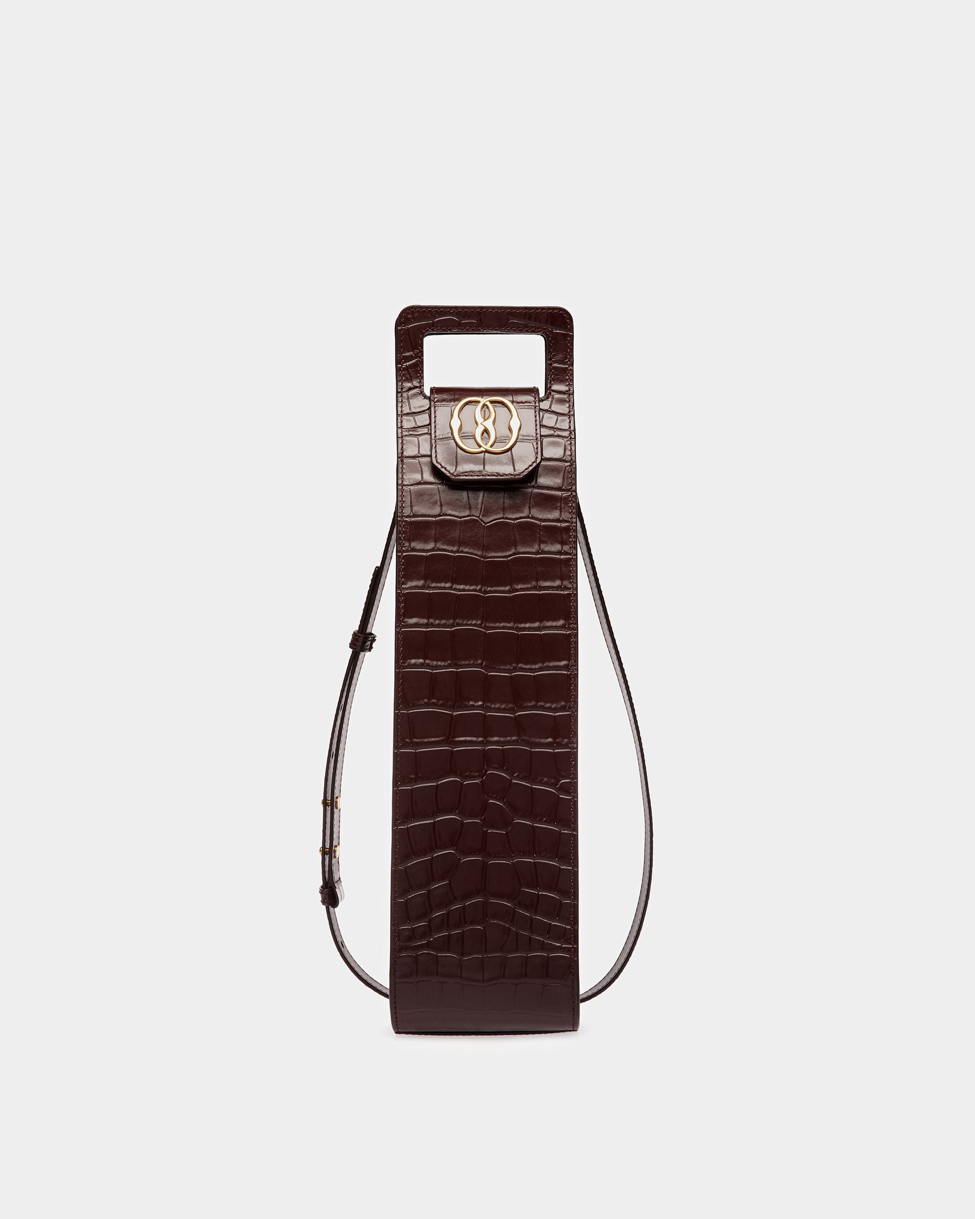 Porte-Bouteille Barrel Avec Gaufrage Crocodile - Homme - Bally - 01