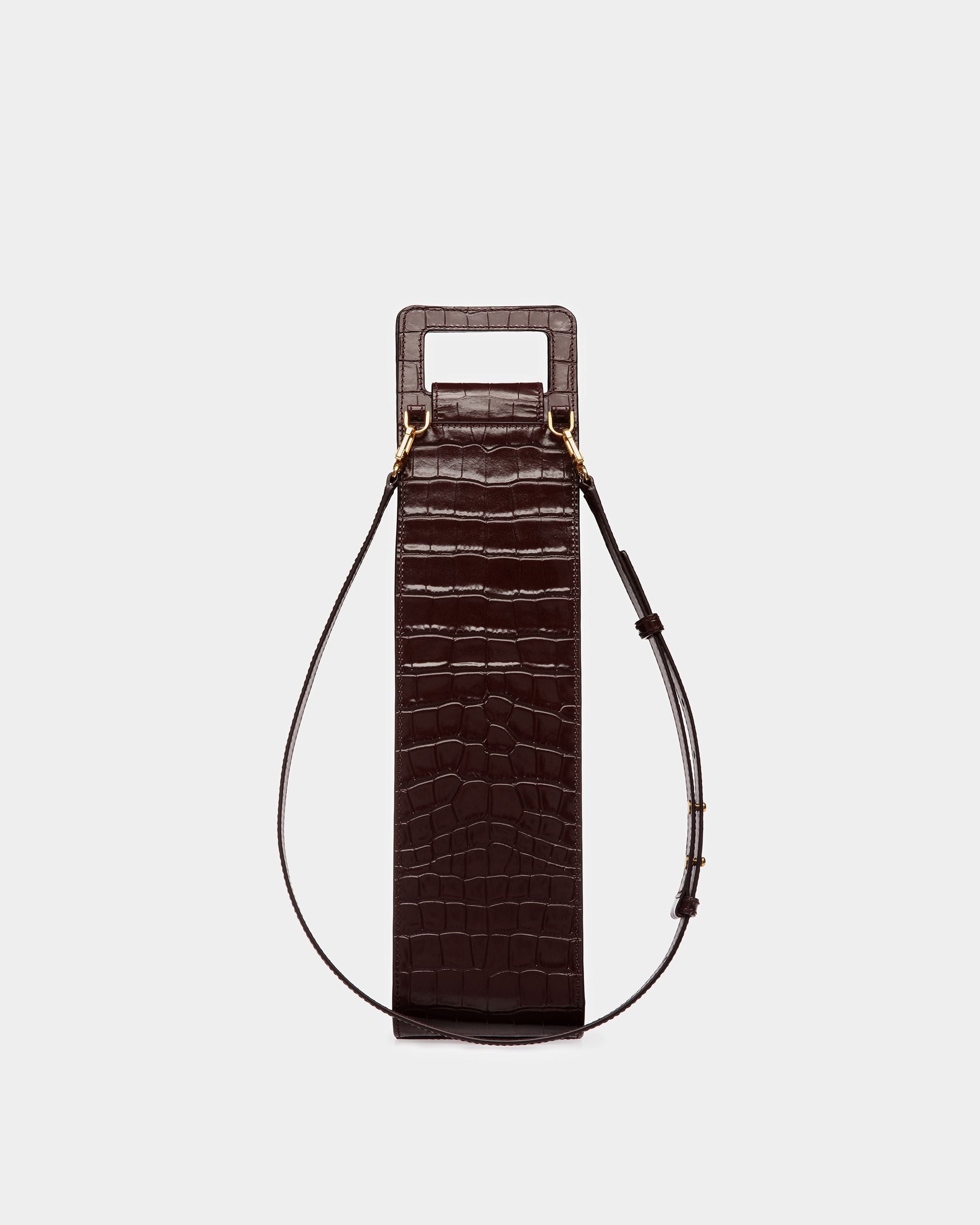 Porte-Bouteille Barrel Avec Gaufrage Crocodile - Homme - Bally - 03