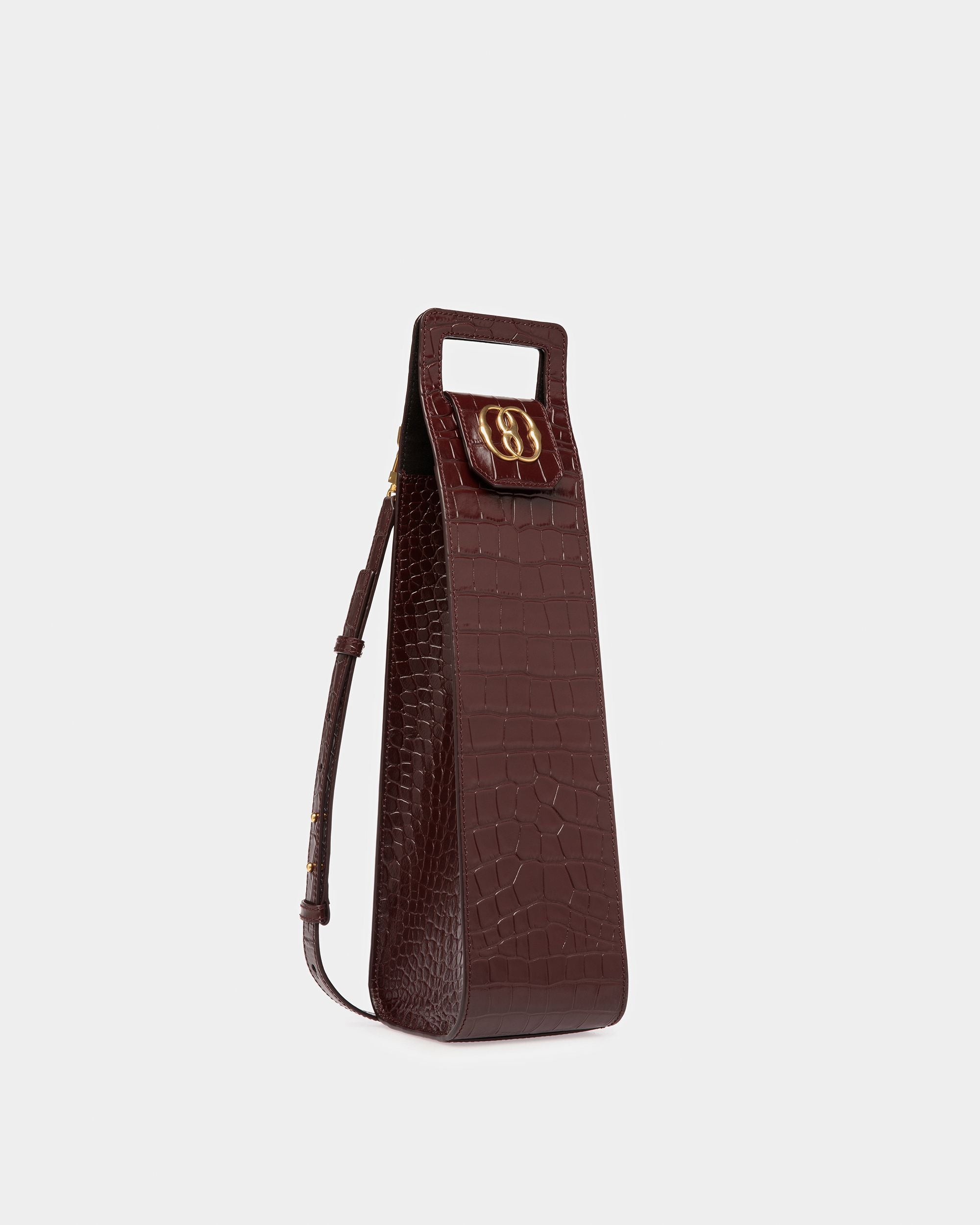 Porte-Bouteille Barrel Avec Gaufrage Crocodile - Homme - Bally - 04