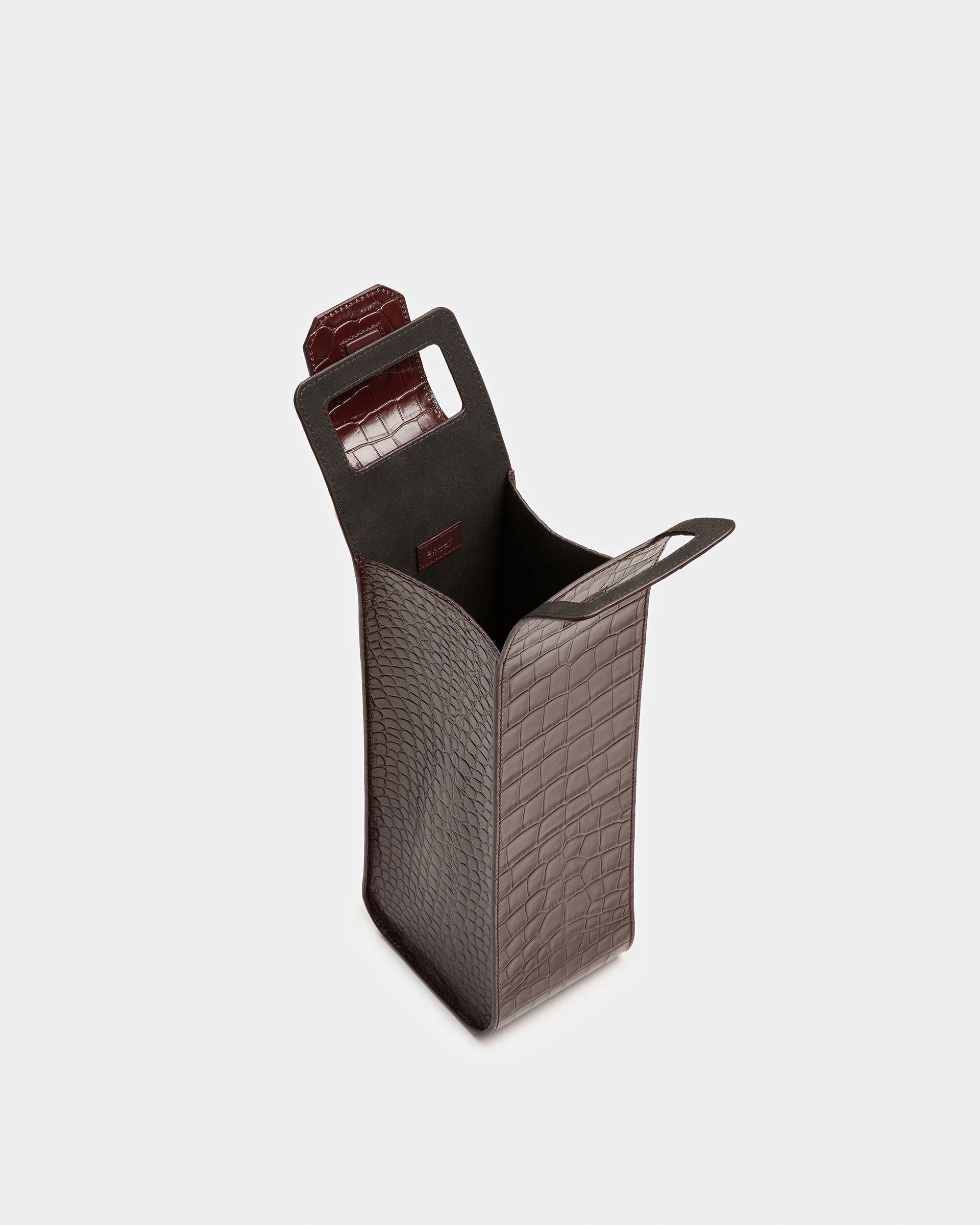 Porte-Bouteille Barrel Avec Gaufrage Crocodile - Homme - Bally - 05
